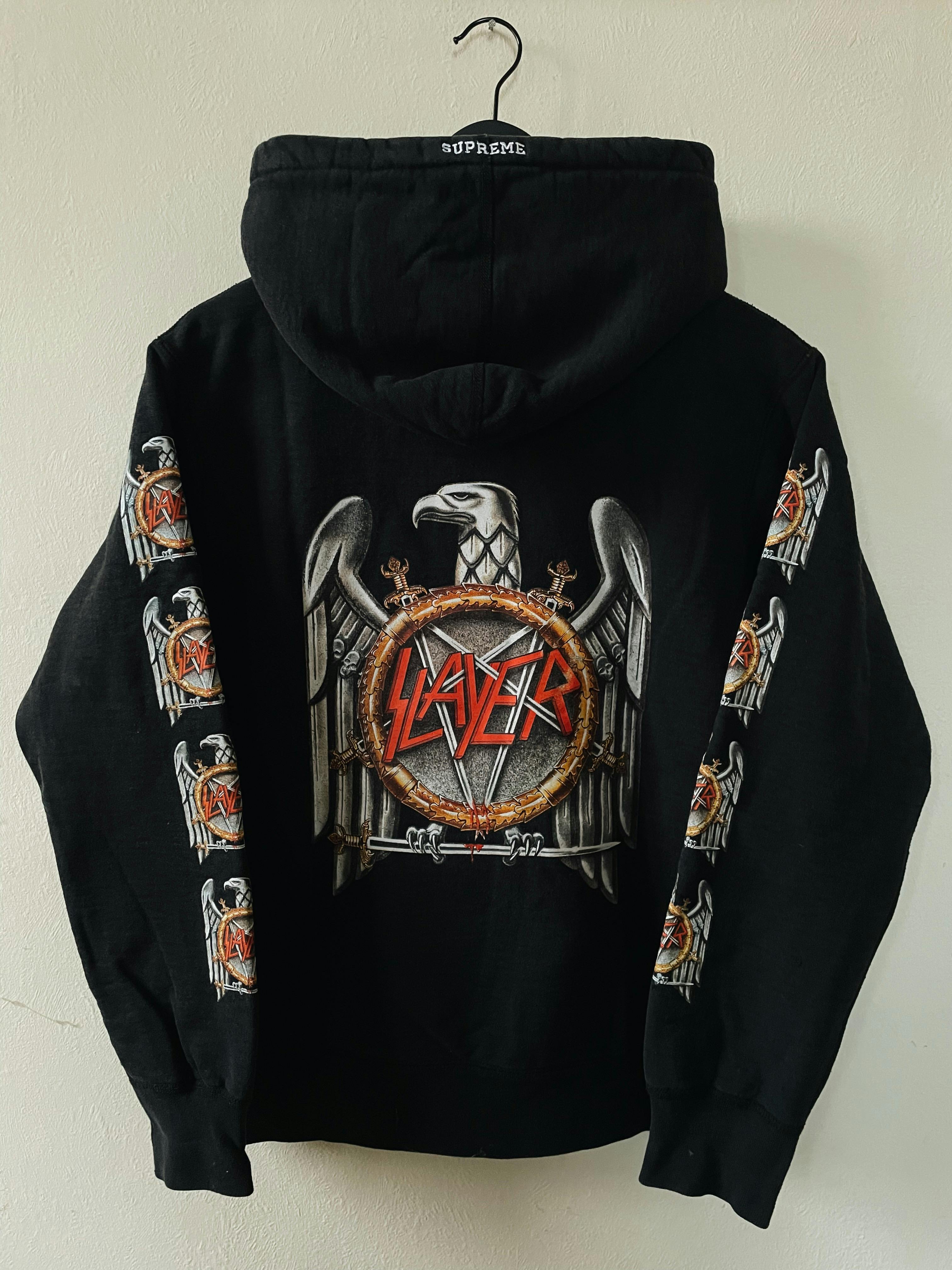 Supreme x slayer hoodie online