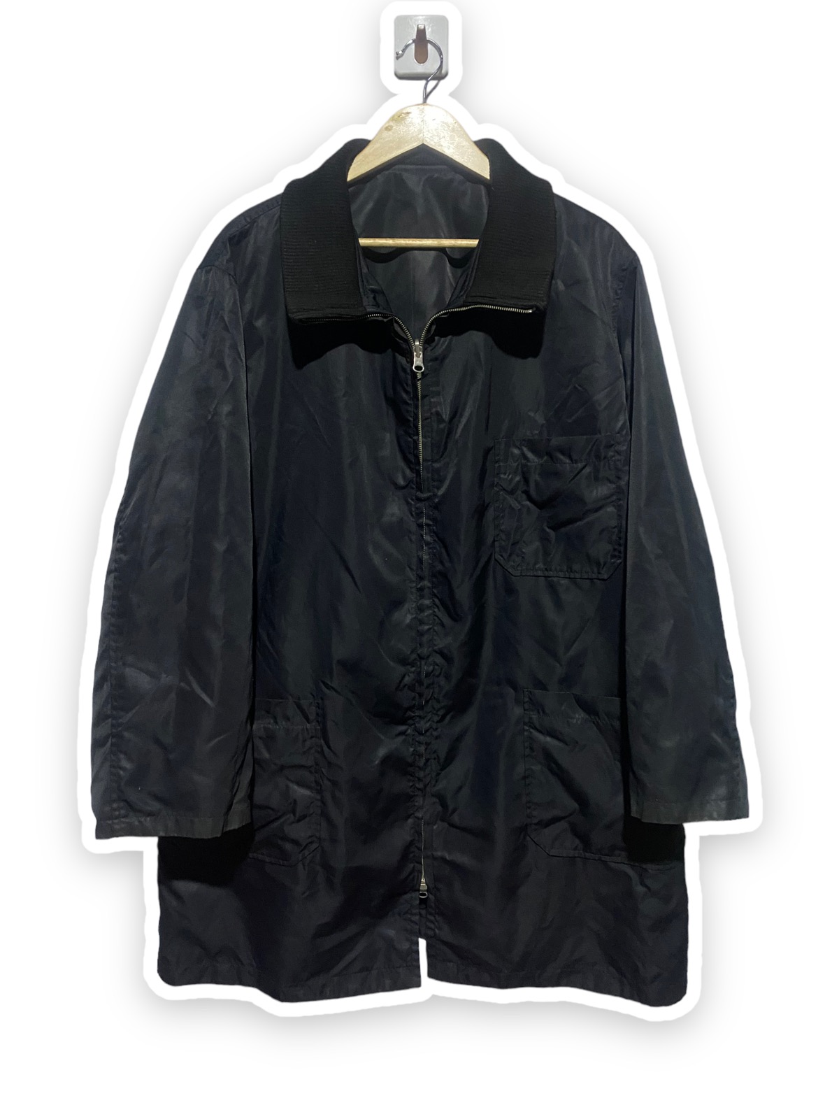 ジャケット・アウター y's for men nylon jacket Yohji Yamamoto Vintage Ys for Men LQ Men Yohji Yamamoto Bomber Jacket Large