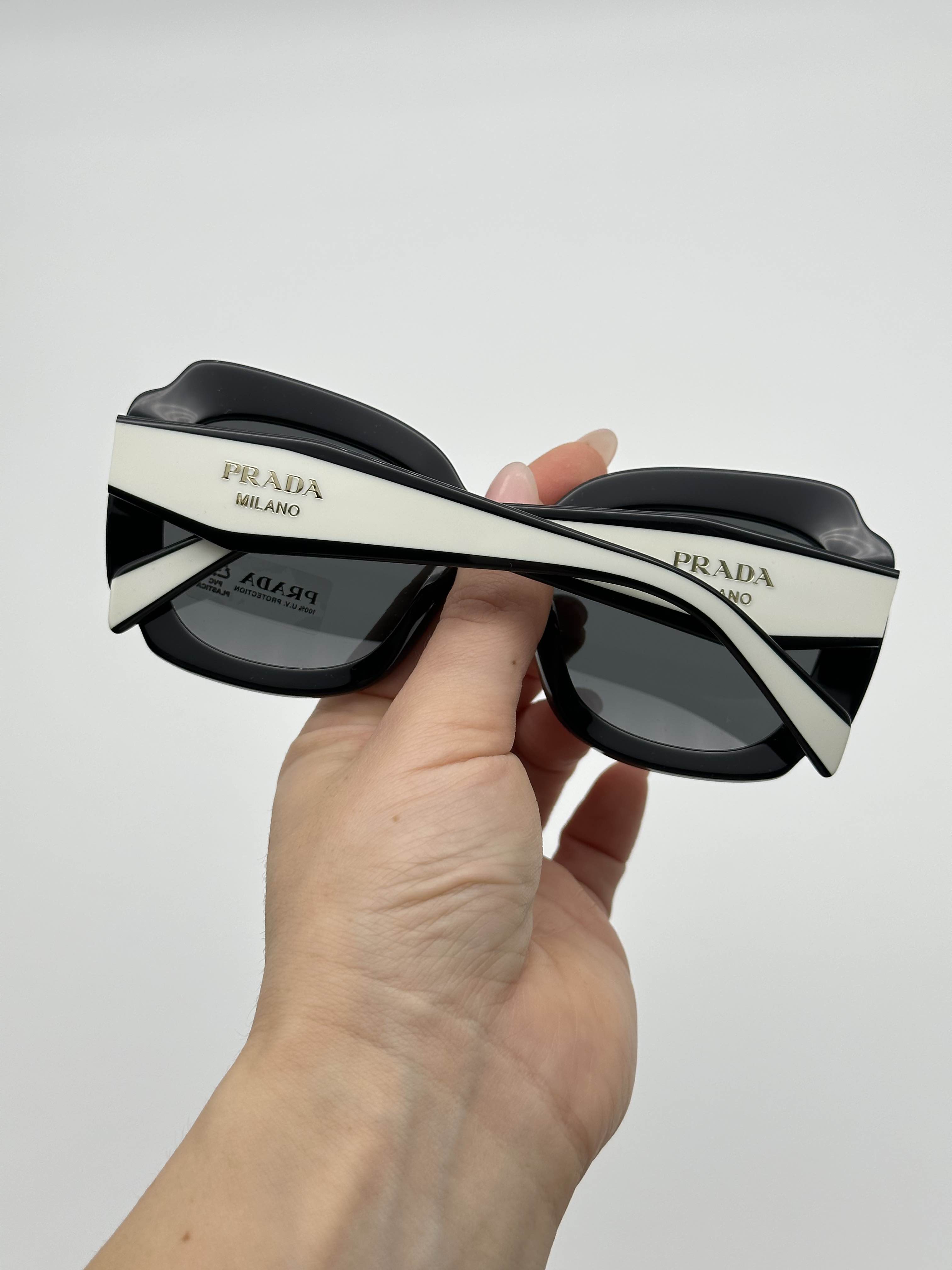 Prada BRAND NEW Prada PR 16YS 09Q5S0 Black Dark Grey Women  display picture 1