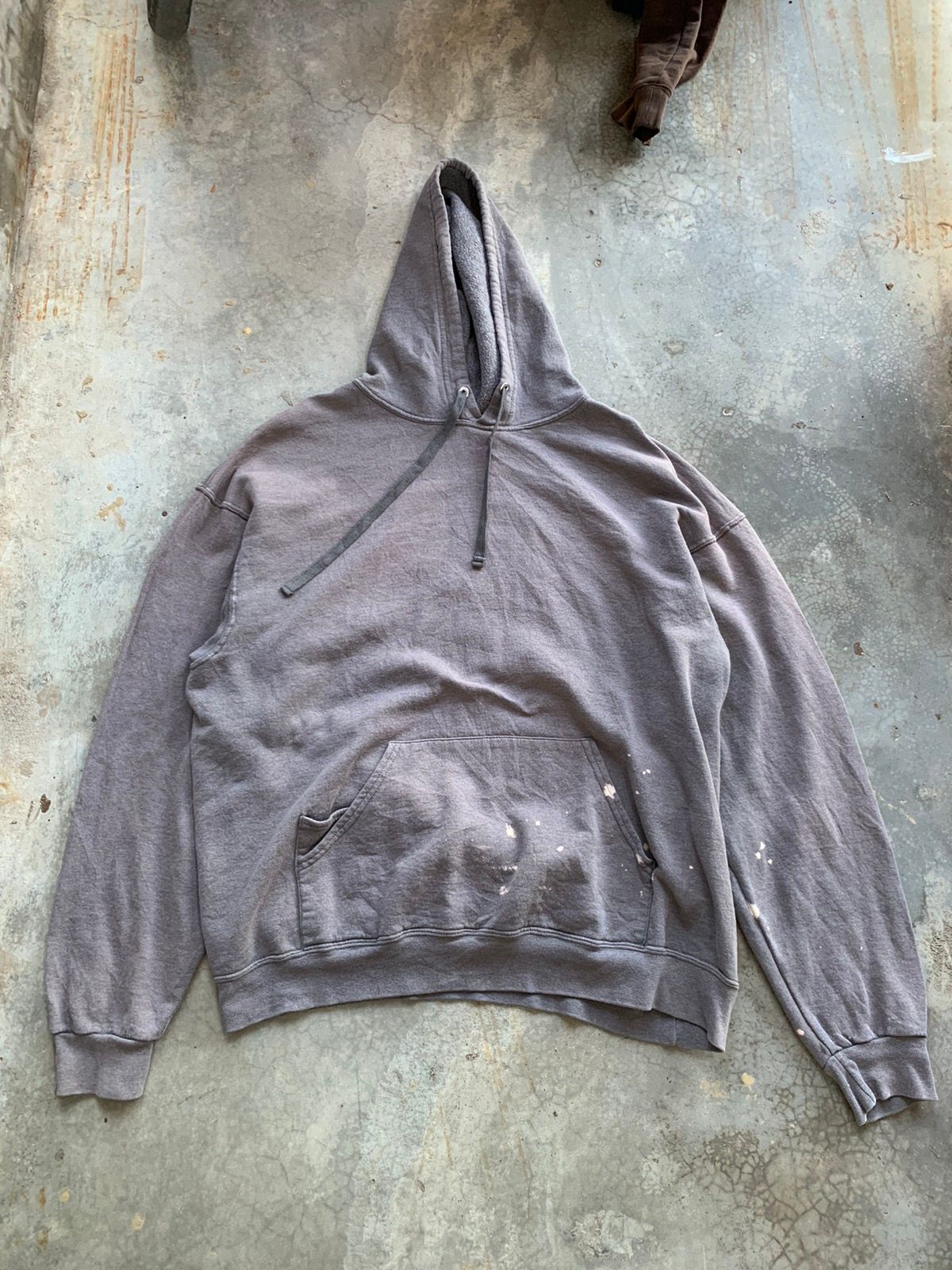 Other Designers Vintage Sun Faded Bleached Oversized Hoodie Kanye West Style neo.cross REVERSIBLE