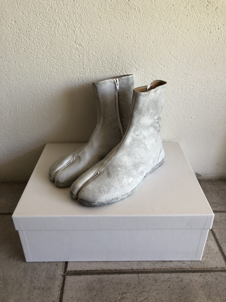 Maison Margiela Flat Tabi Boots edoardomangia REVERSIBLE