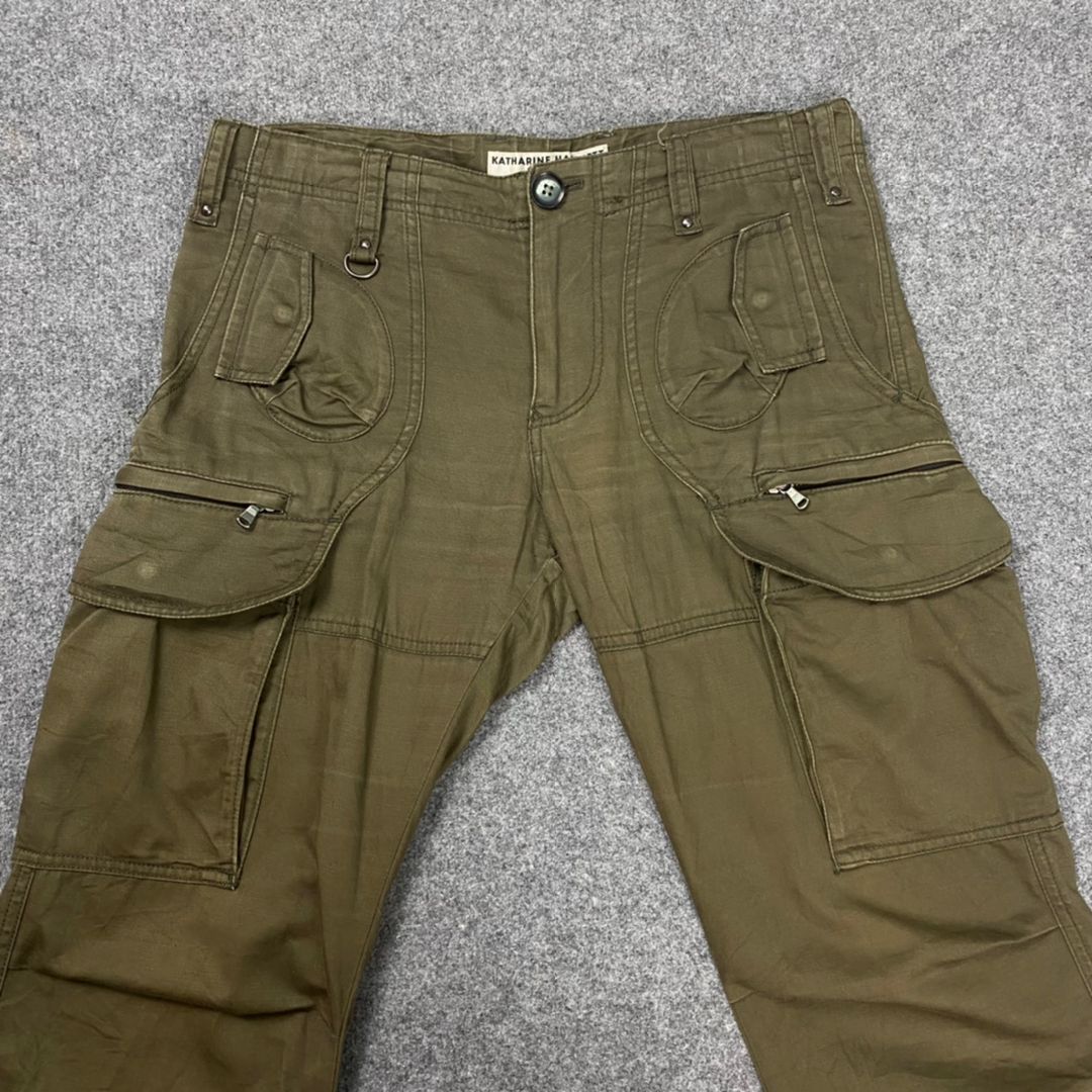 パンツ KATHARINE HAMNETT LONDON Parachute pants Katharine Hamnett London Katharine Hamnett Cargo Pants | Grailed