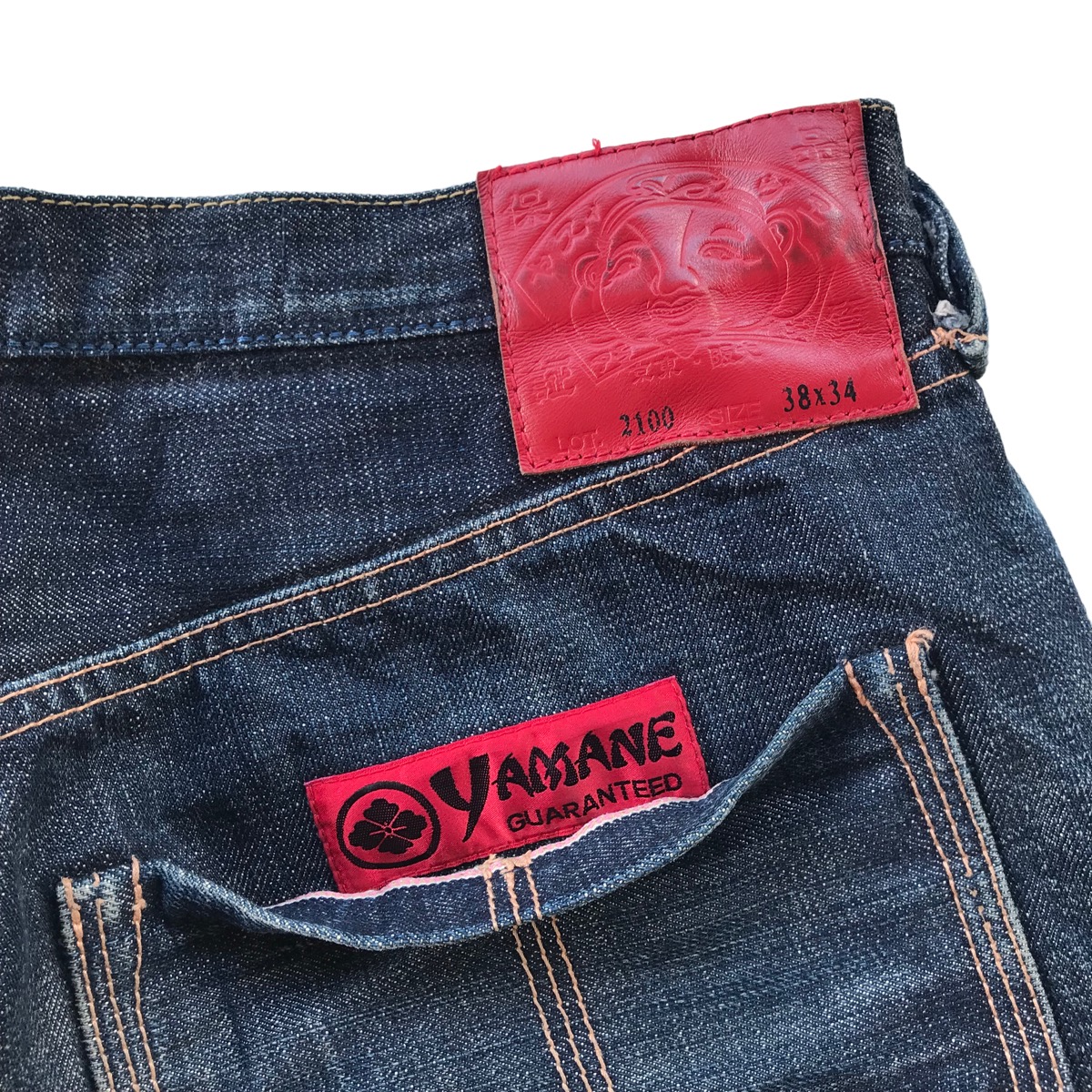 EVISU Rare YAMANE X CALVIN LEONG Lot 2100 Selvedge Jeans 