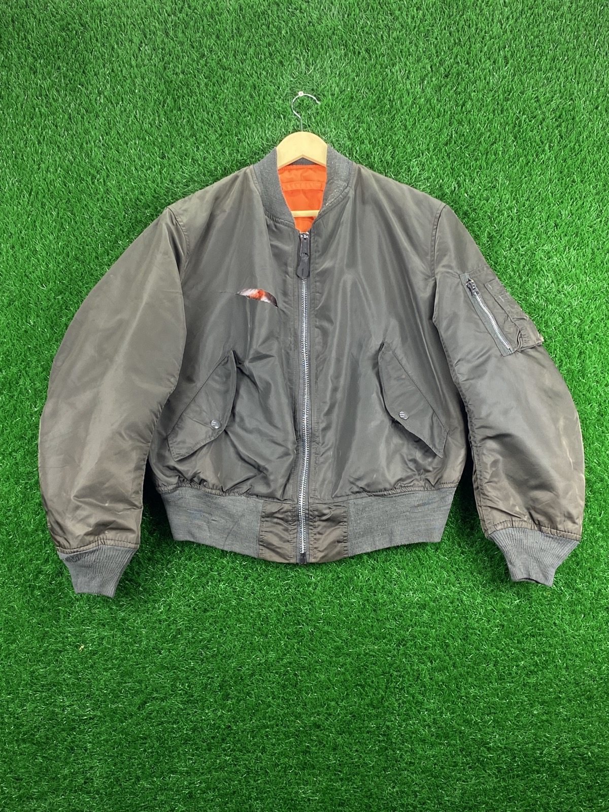 Other Designers Vintage - ‼️OFFER‼️Vintage 90s Alpha MA-1