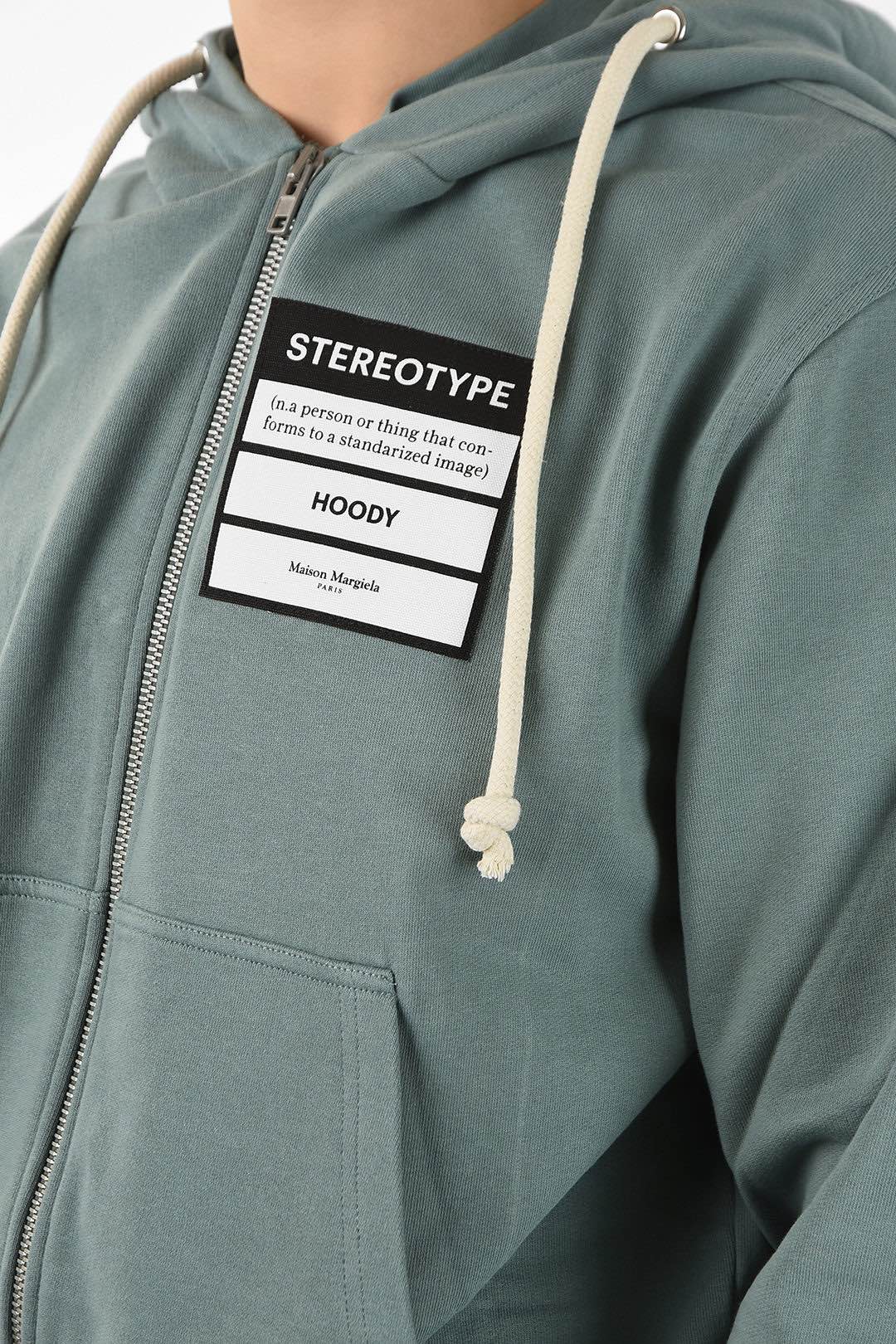 Maison Margiela Stereotype Zip Up Hoodie | josiahdyches | REVERSIBLE