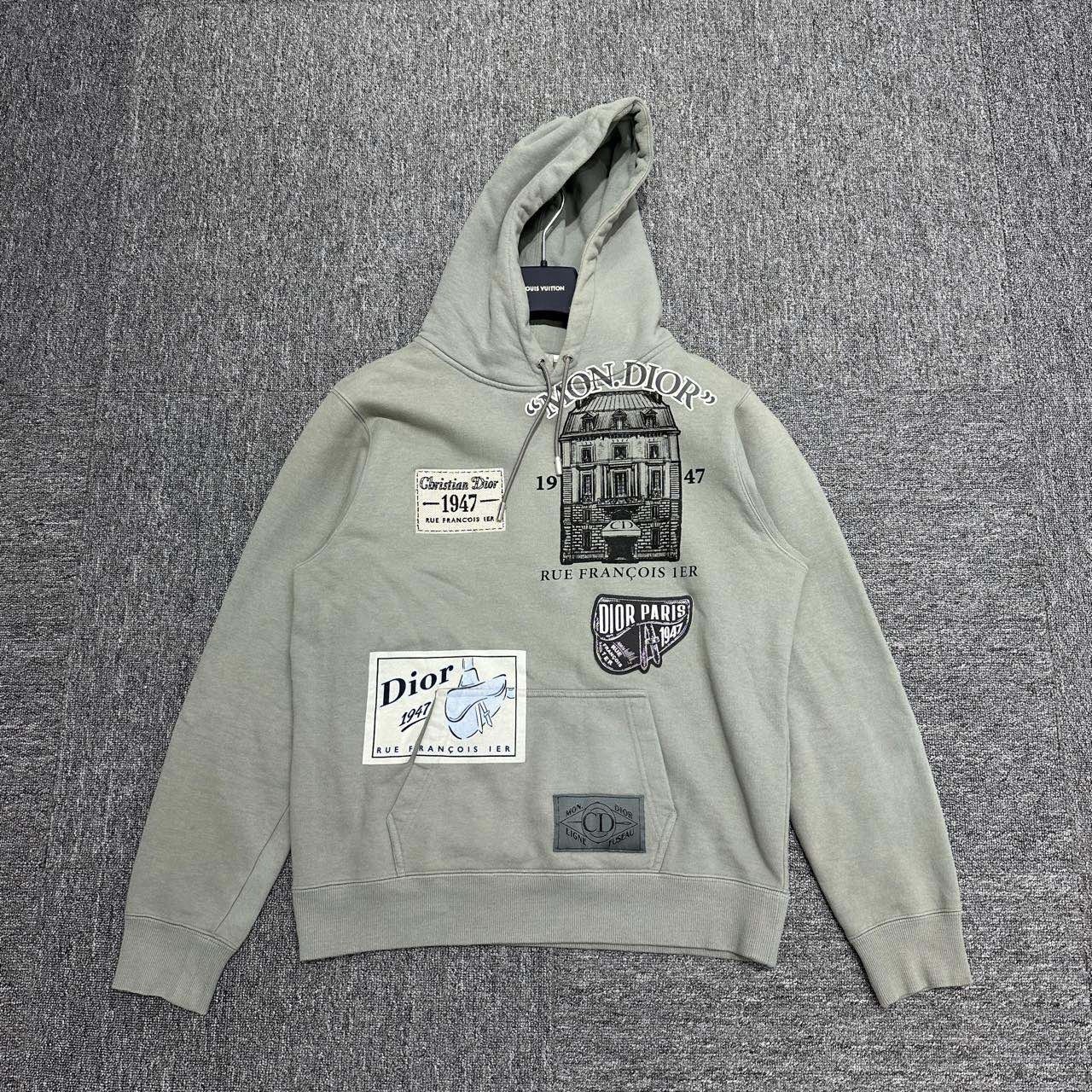 Dior patch hoodie sale