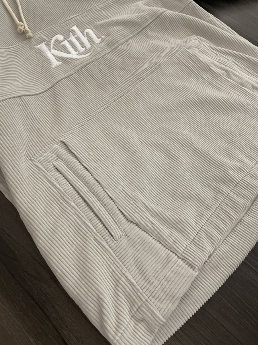 Other Designers Kith - Corduroy double pocket hoodie with tags