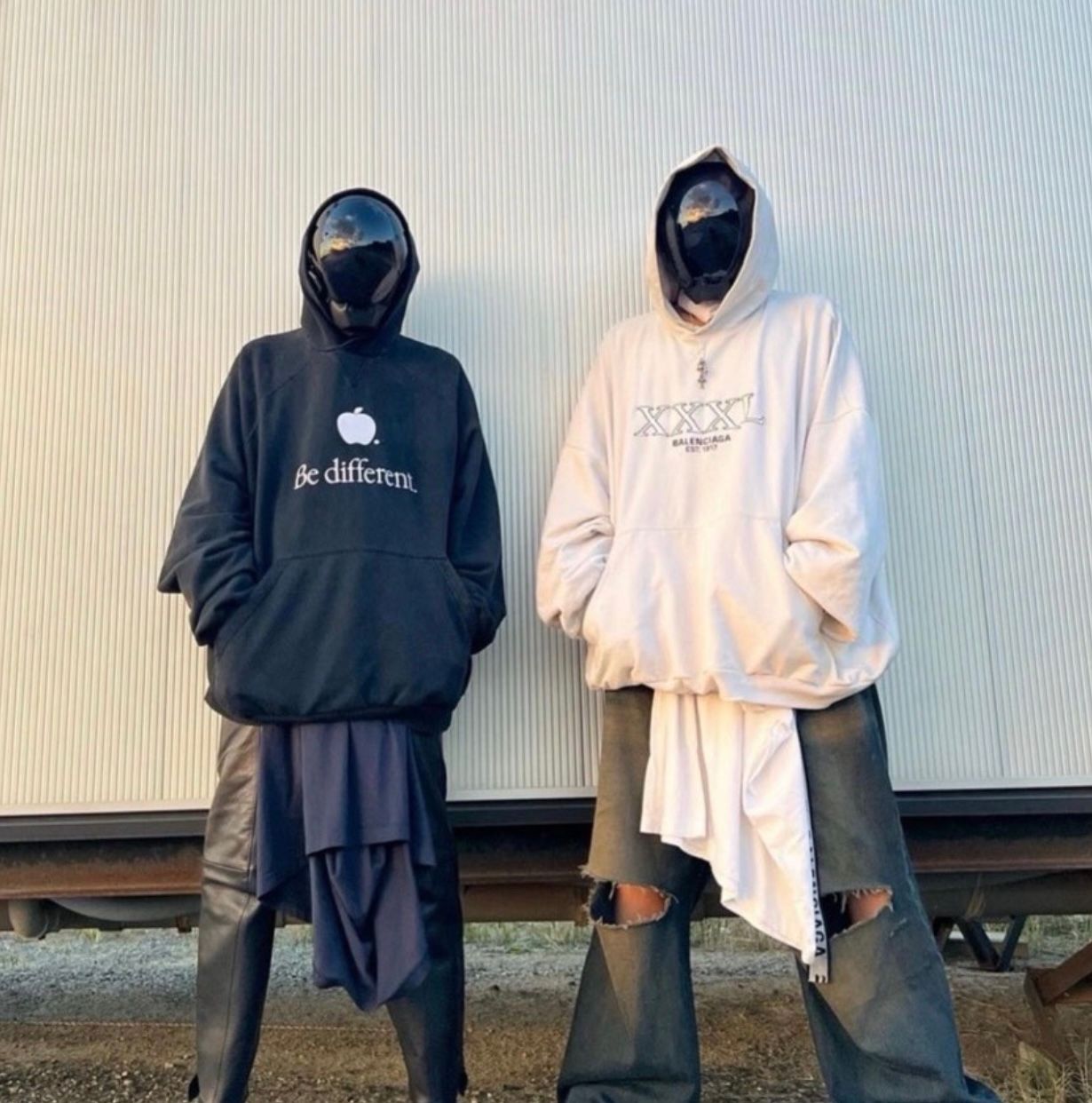 Balenciaga outlet XXXL Hoodie