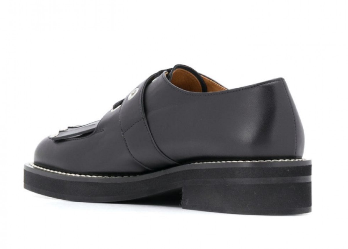 Marni BNWT AW20 MARNI FRINGED LACE-UP SHOES 40 | calif