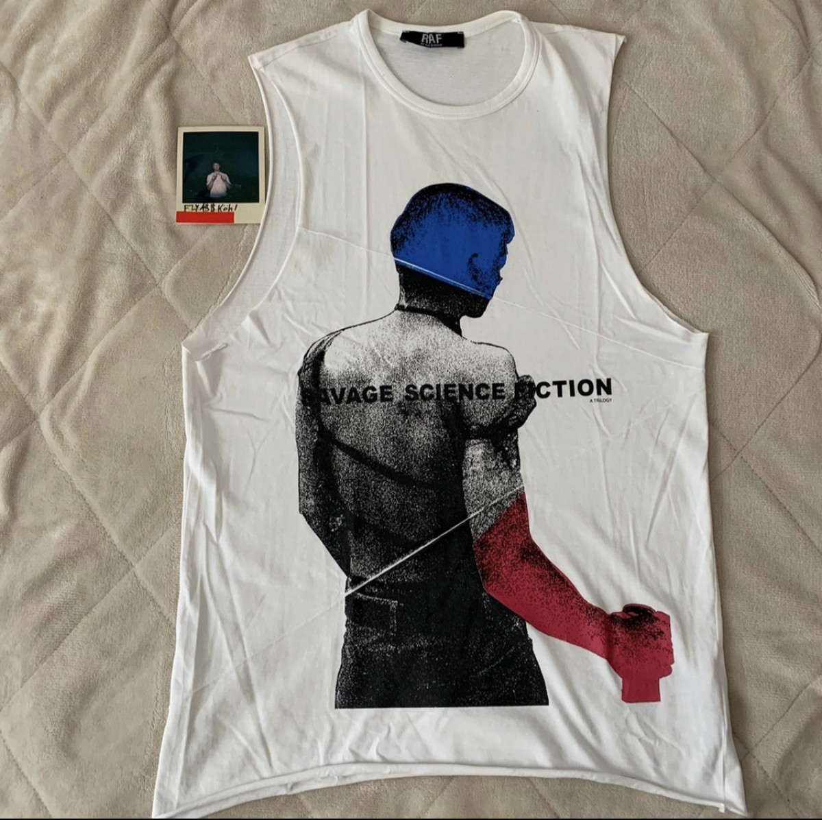 RAF SIMONS / ノースリーブ タンクトップ RAF SIMONS ラフシモンズ ノースリーブ Tee タンクトップ