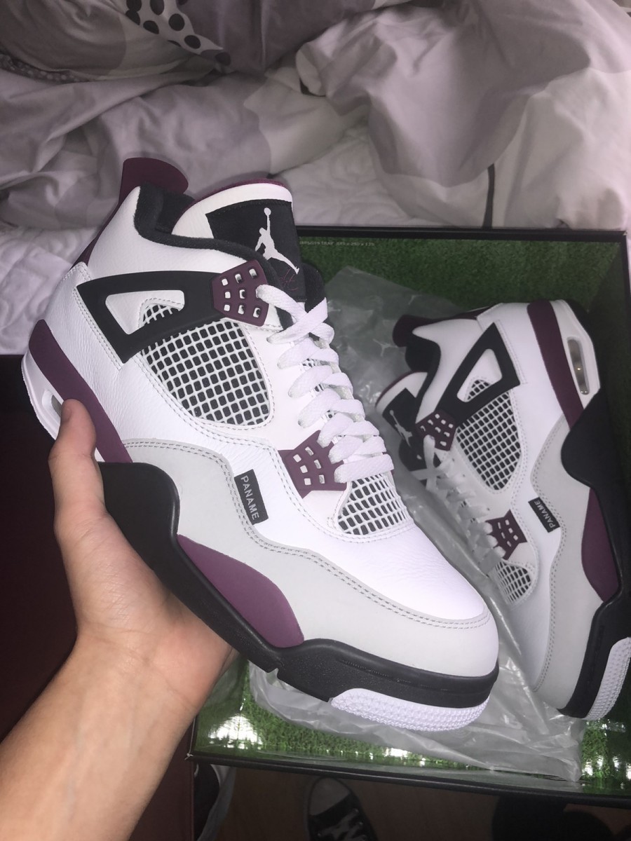 靴 Nike Air Jordan 4 PSG Nike Air Jordan 4 IV PSG Paris Saint-Germain Bred Cement UNC