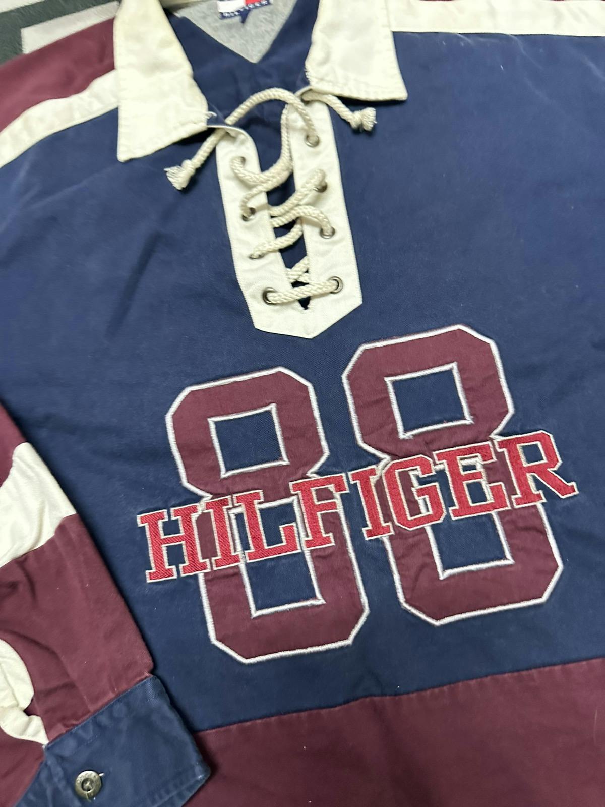 Other Designers Vintage 90s Tommy hilfiger rugby shirt