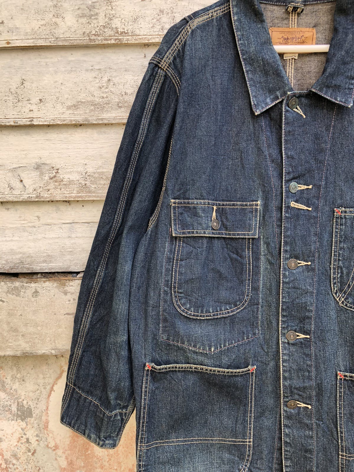 Levi's Levis Lot 70742-12 Worker Denim Chore Jacket | sogeking