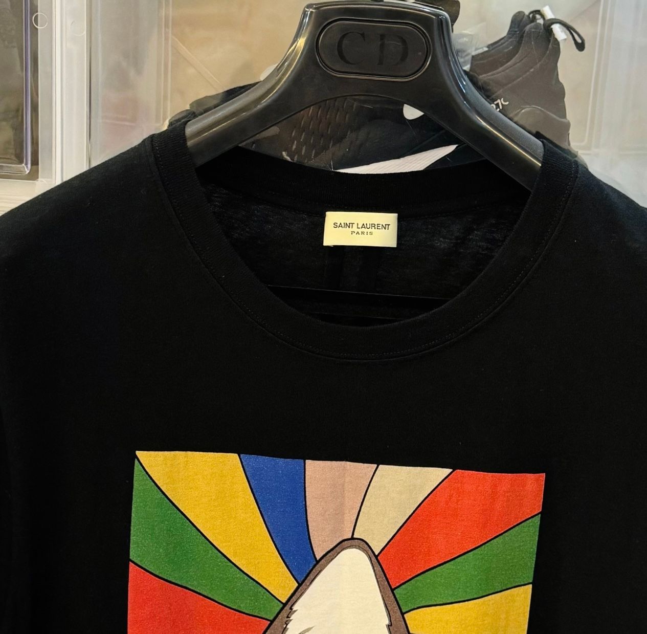 SAINT LAURENT Saint Laurent SLP Sweet Dream Shark T shirt ubvintage REVERSIBLE