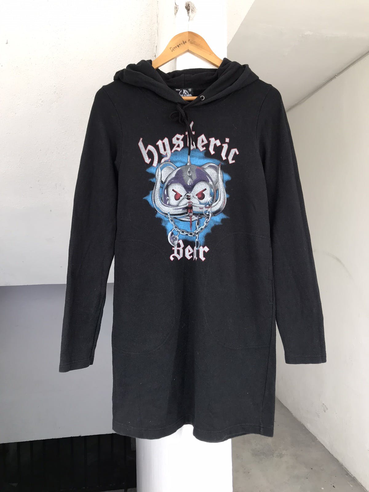 Hysteric Glamour Hysteric Glamour Hysteric Bear Long Hoodie