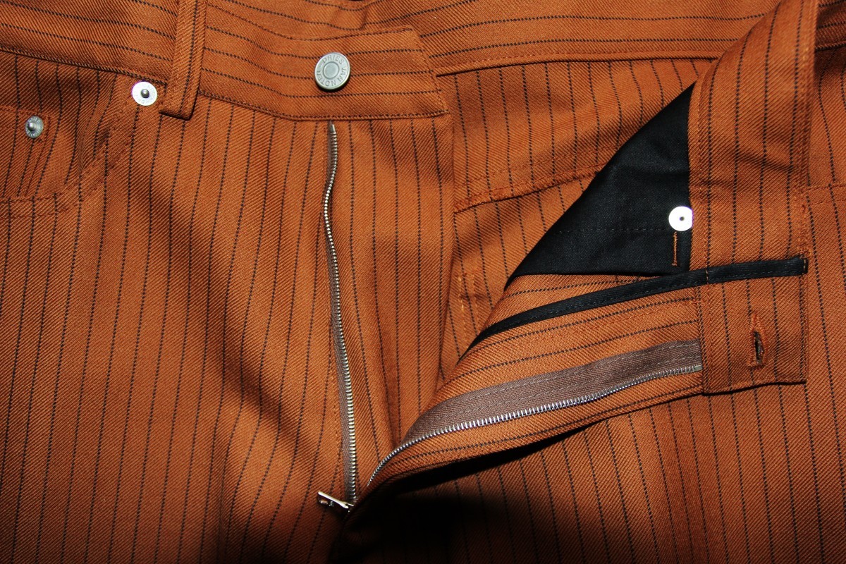 Dries Van Noten BNWT AW20 DRIES VAN NOTEN POWSEN STRIPE PANTS 50