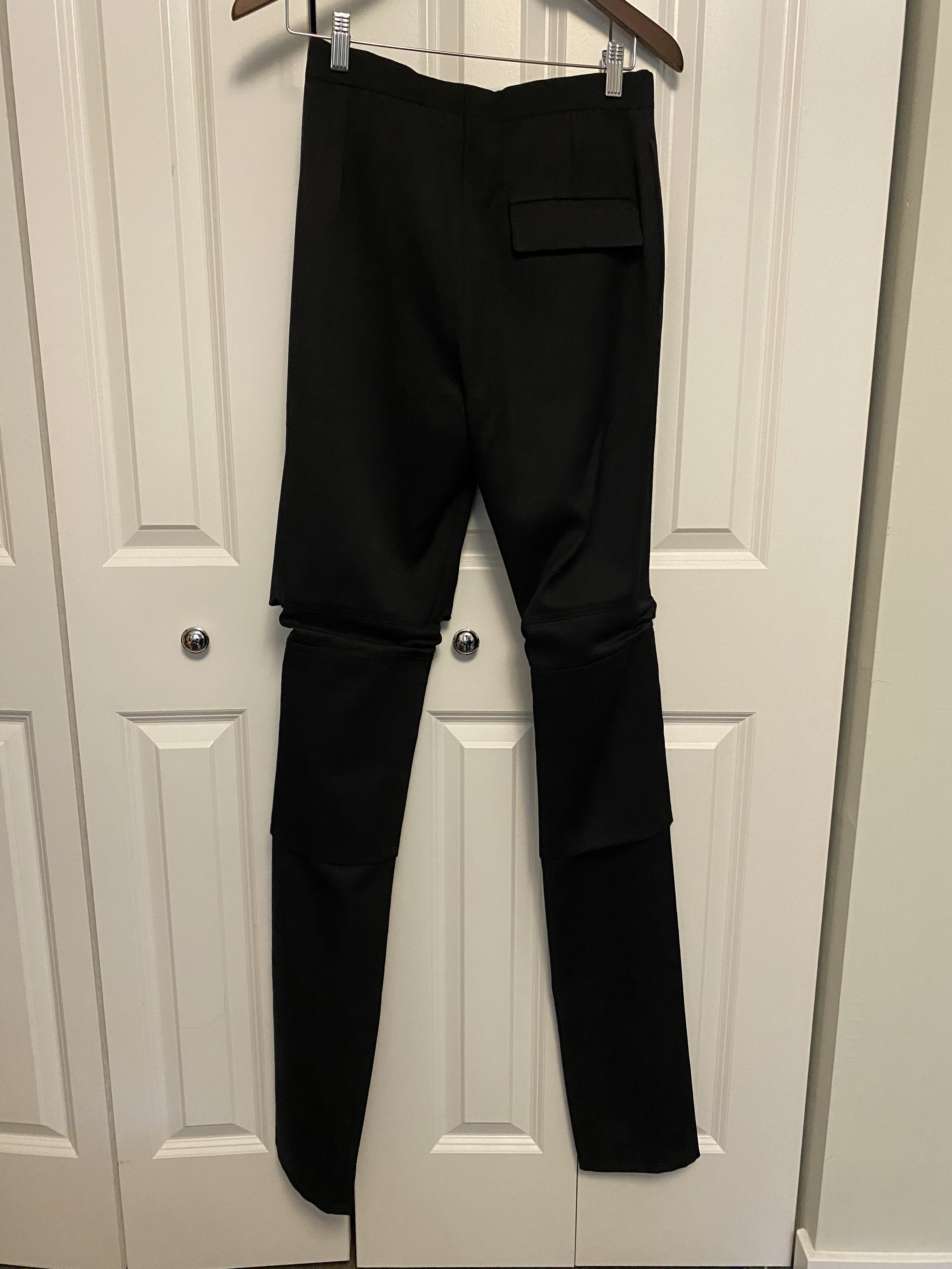 Raf Simons Raf Simons pocket slim space pant in black