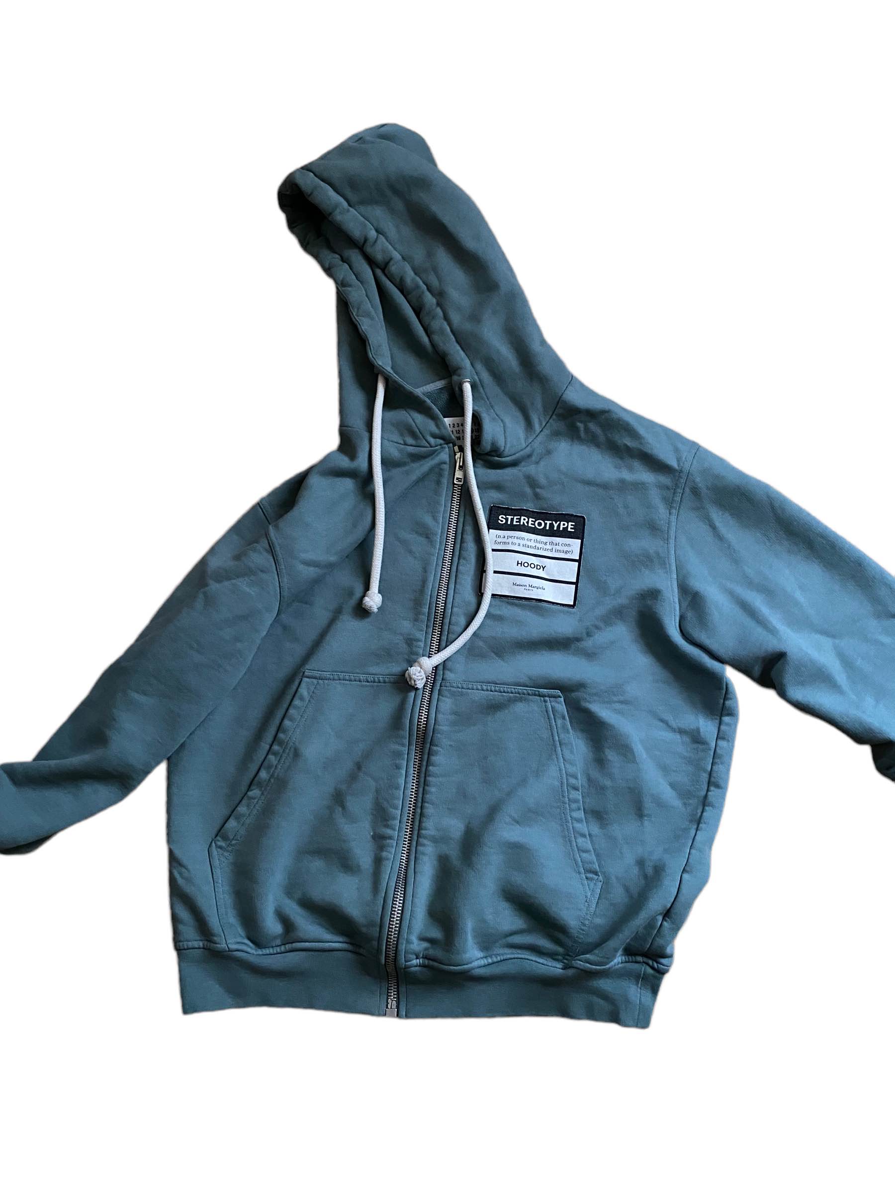 Maison Margiela Stereotype Zip Up Hoodie | josiahdyches | REVERSIBLE