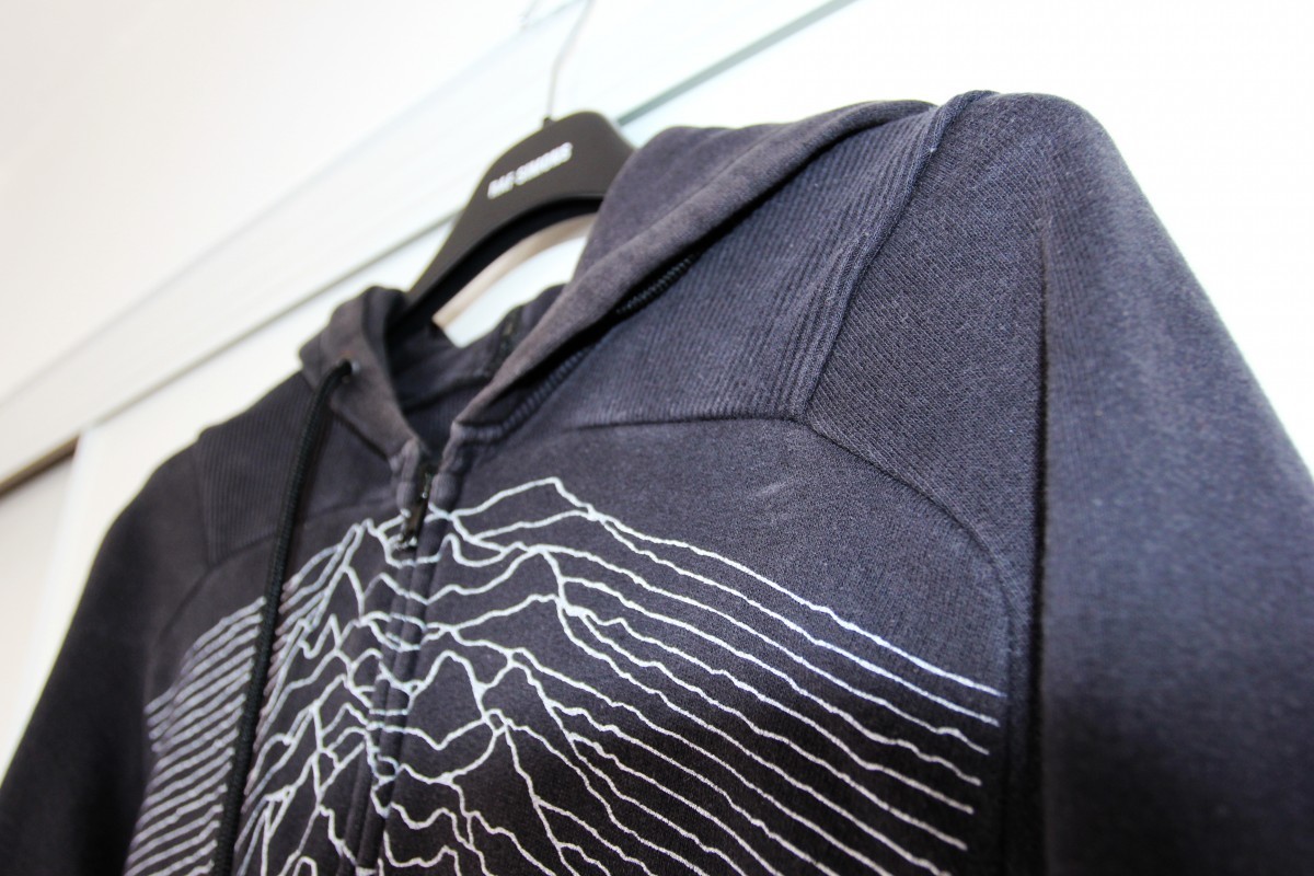 UNDERCOVER AW09 UNDERCOVER JOY DIVISION UNKNOWN PLEASURE HOODIE 2 | calif |  REVERSIBLE