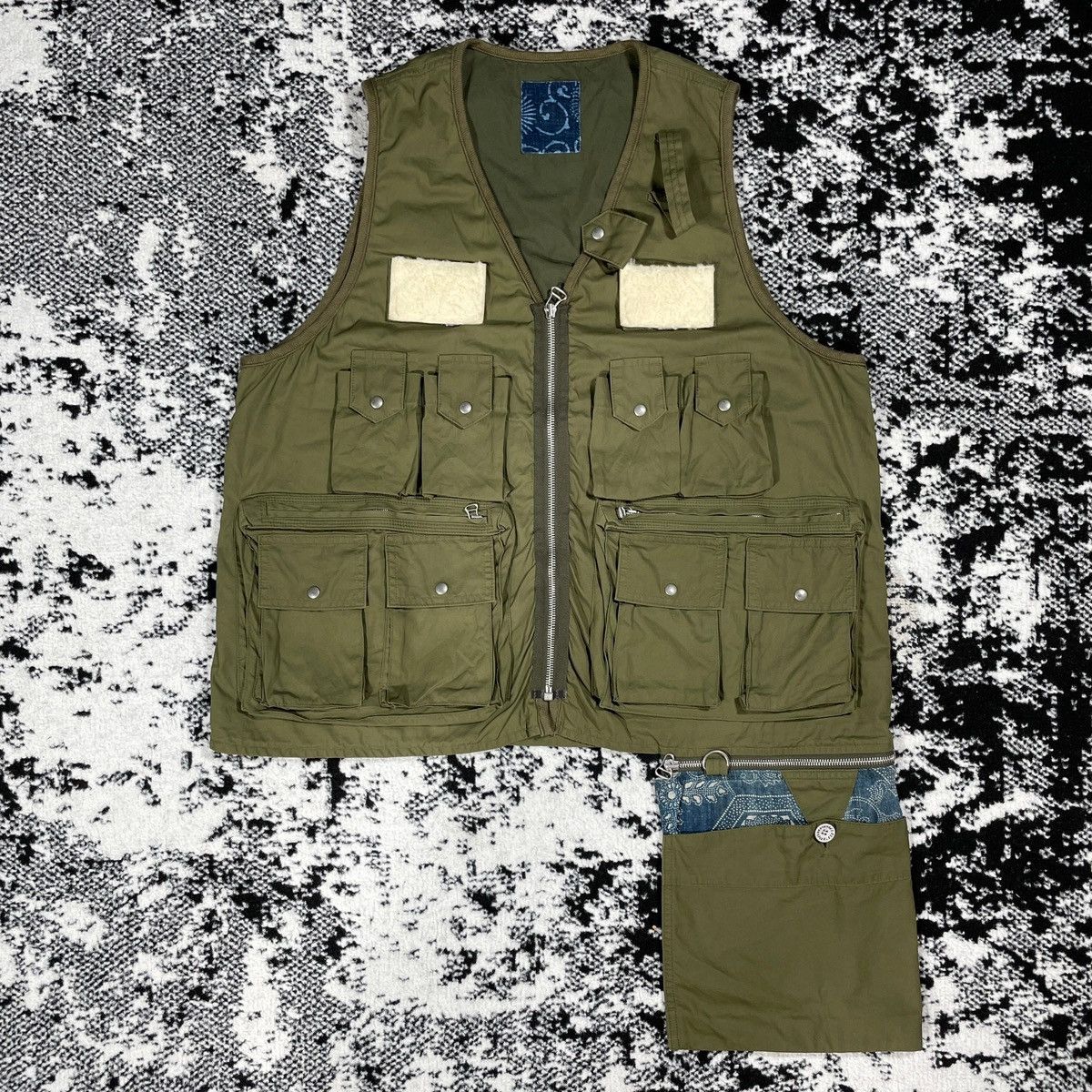 visvim VISVIM ICT PILAR FISHERMAN VEST 20SS ITEM 0220905013010 |  prgoodzstock | REVERSIBLE