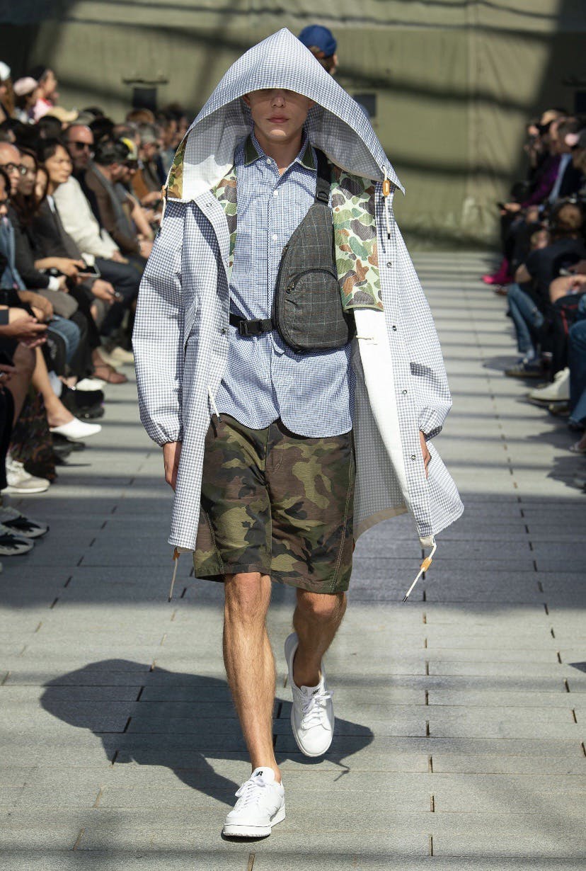 Junya Watanabe MAN New With Tag SS19 EYE Camo Shorts