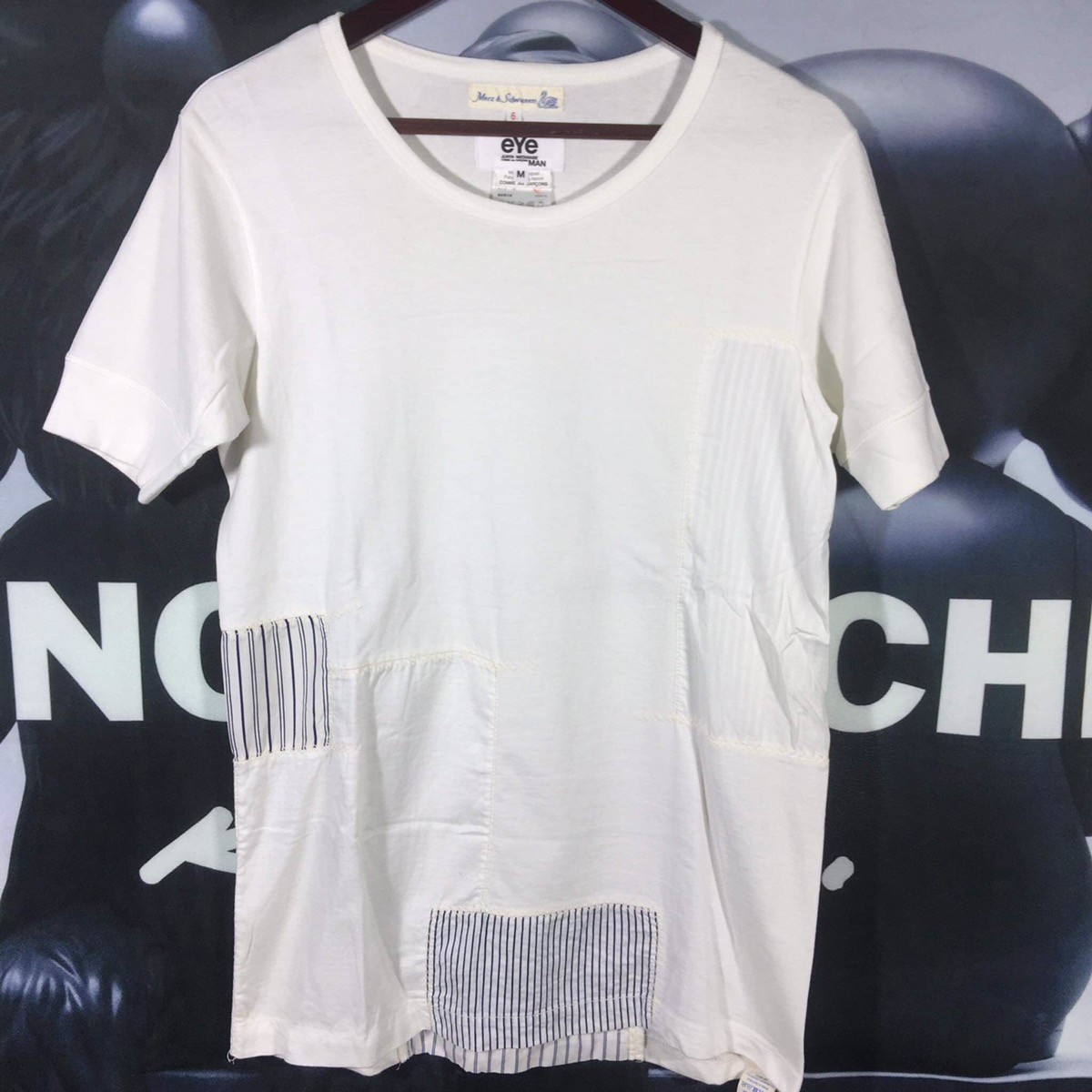 【値下げ！】eYe JUNYA×メルツベーシュヴァーネン パッチワークカットソー 素材から箱までドイツ製の極上Tシャツ。eYe JUNYA WATANABE MAN