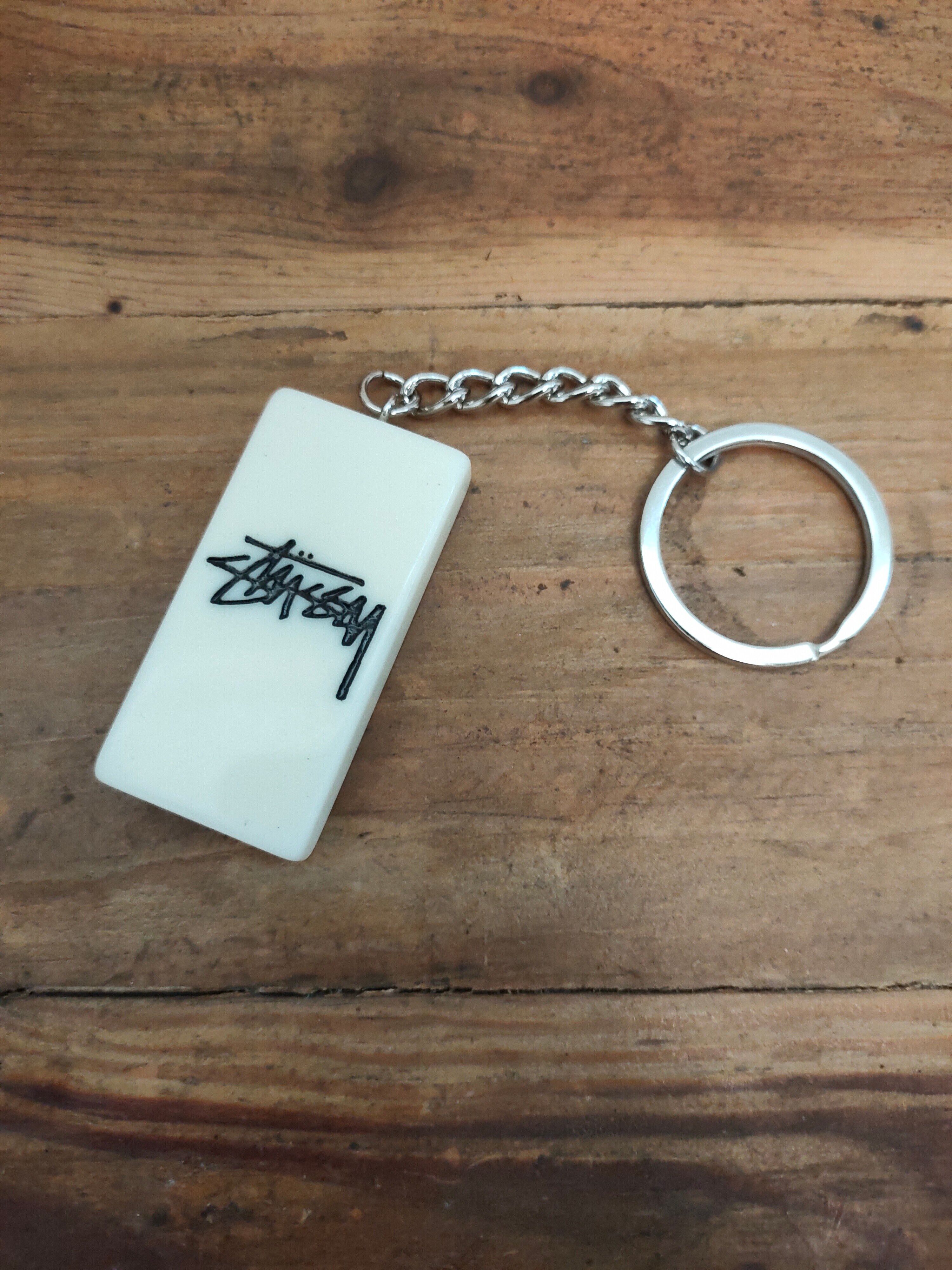Stüssy Stussy Double Six Domino KeyChain | ivory22 | REVERSIBLE