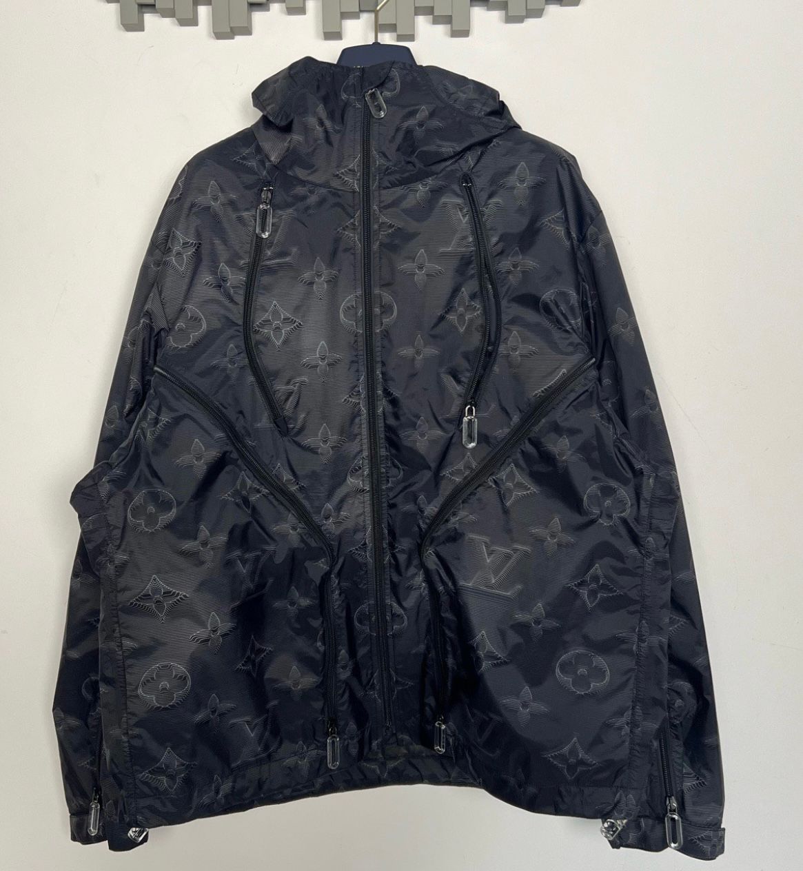 Louis Vuitton Louis Vuitton Grey 2054 Monogram Windbreaker