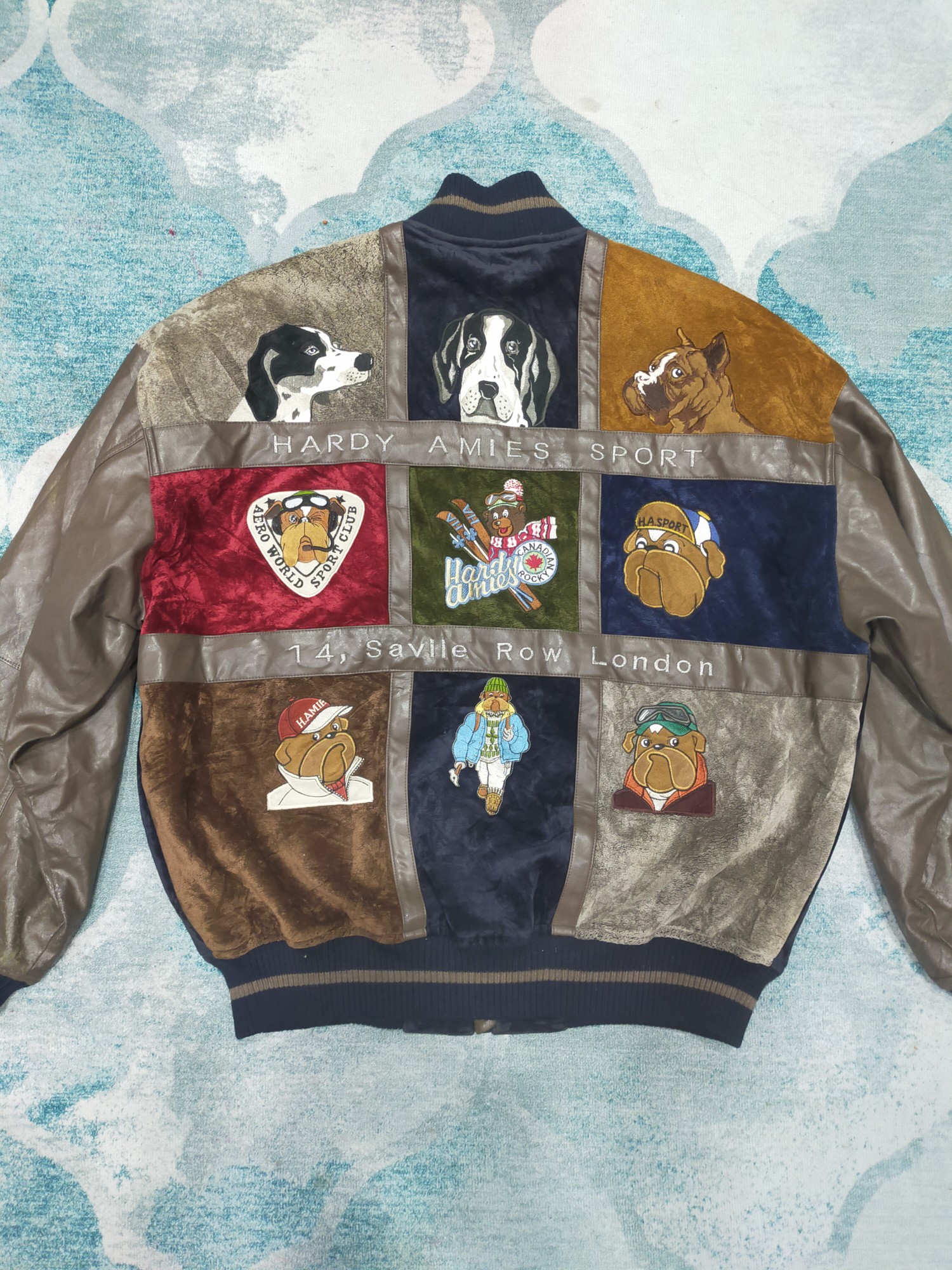 Other Designers Vintage Hardy Amies Varsity Jacket | imlin 
