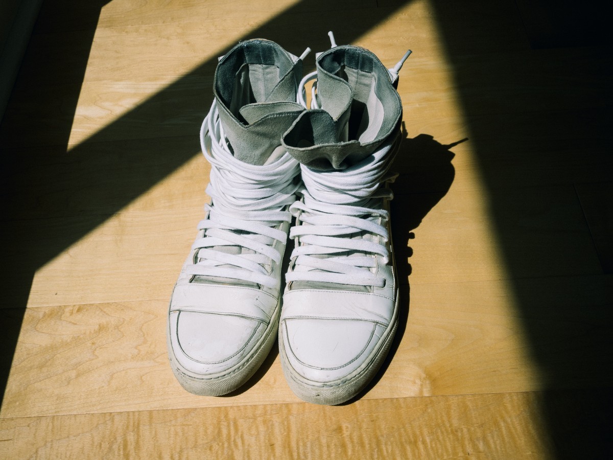 Other Designers Kris Van Assche - Black Multi Lace | zxvbn