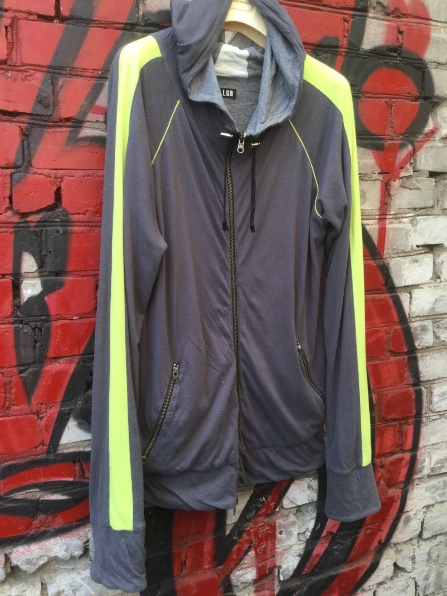 トップス 00s L.G.B. reversible boxer hoodie L.G.B. Velour Boxer Hoodie 𝕯𝖊𝖙𝖆𝖎𝖑𝖘 Inspired by warm