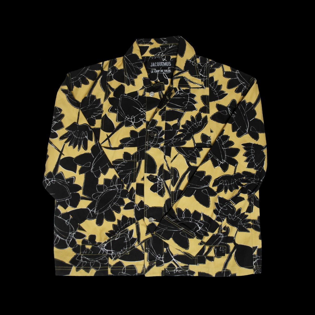 JACQUEMUS La Chemise Jean Сasual Shirt Jacket arwww REVERSIBLE