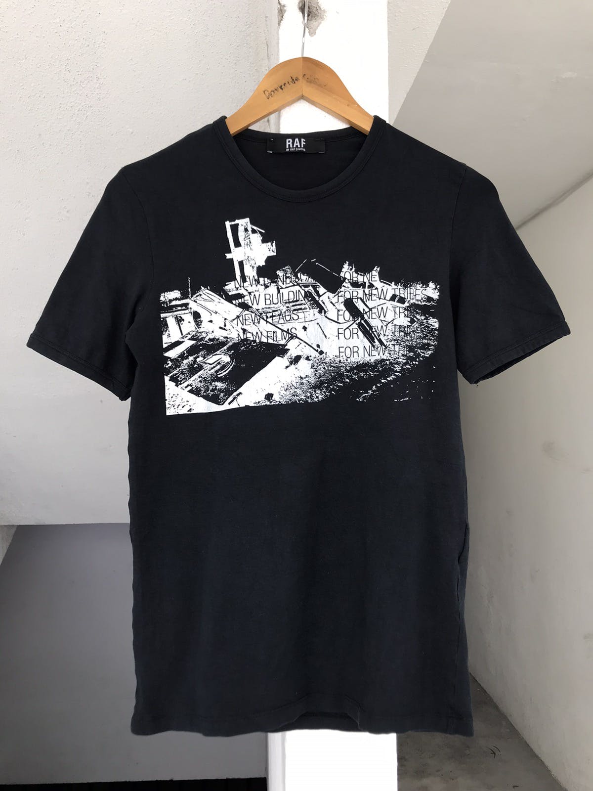 Raf Simons Vintage Raf simons Tee | azzashop | REVERSIBLE