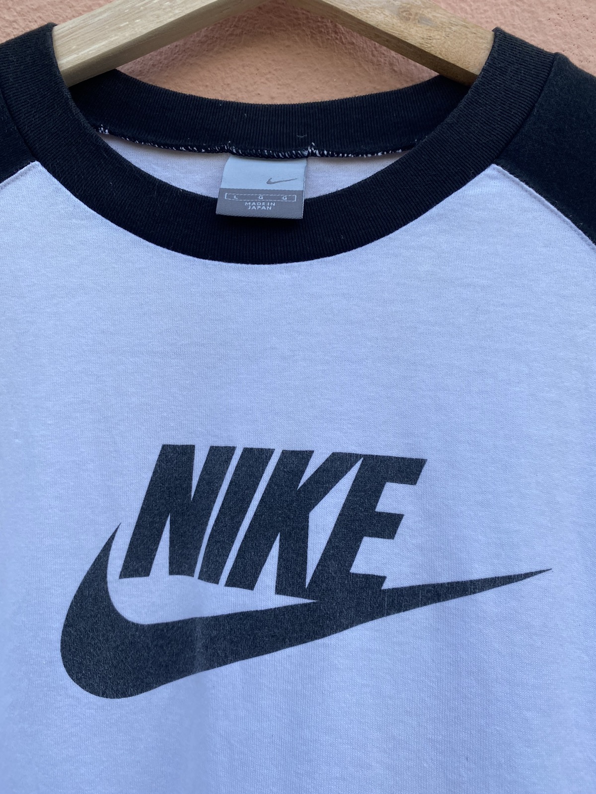 Nike VINTAGE NIKE 3 QUARTER SHIRT MADE IN JAPAN | bravo_store