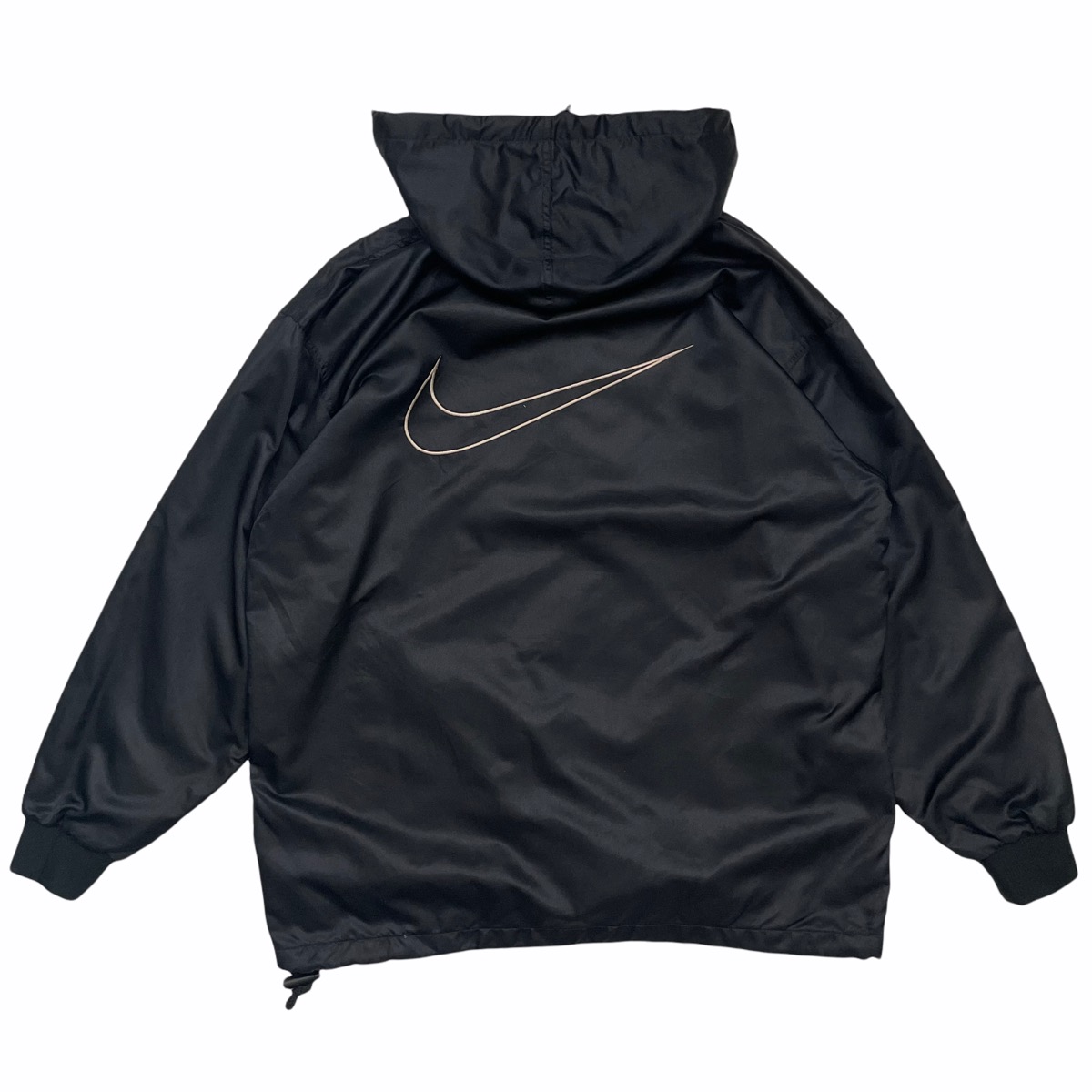 ジャケット・アウター NIKE Vintage Anorak Jacket Center Swoosh Nike 💥Vintage NIKE Center Logo Anorak Hoodie Jacket Nice Design