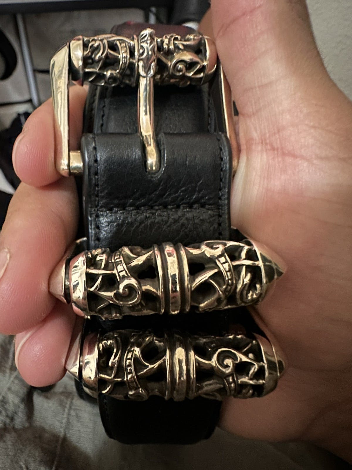 Chrome Hearts Chrome Hearts Celtic Roller Belt | defined.us