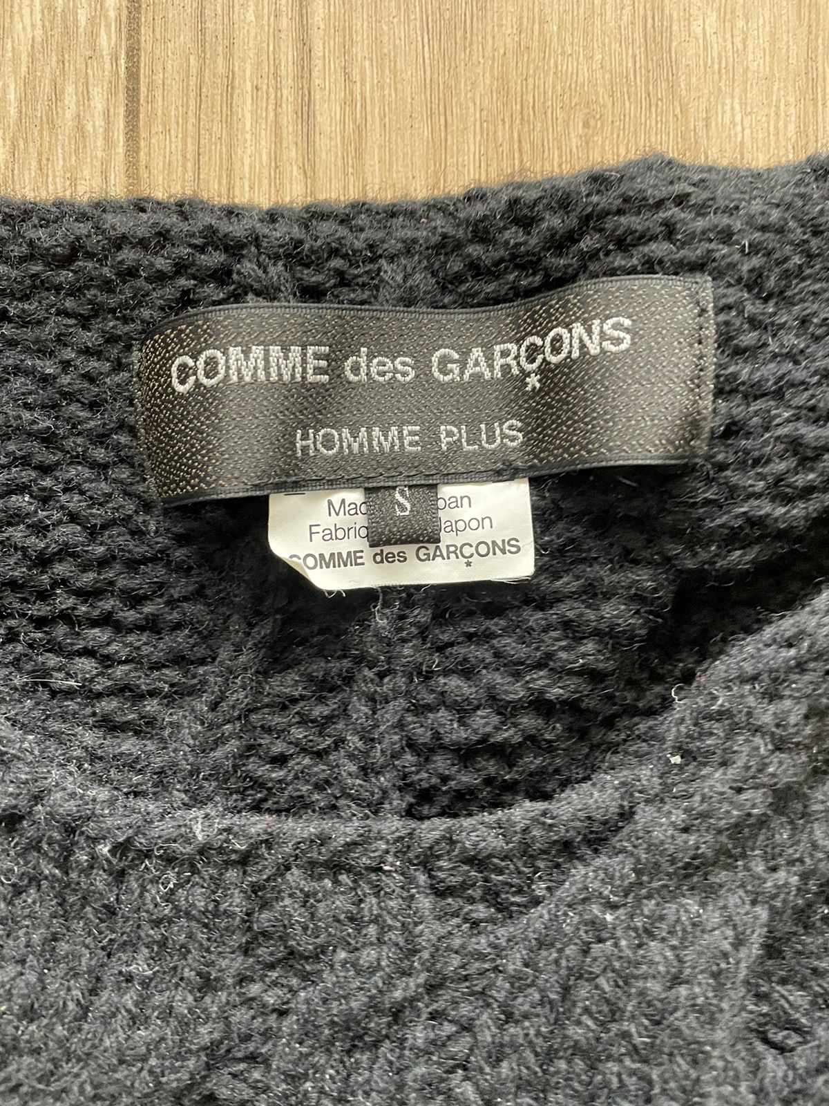 Comme des Garçons Homme Plus Comme des Garcons Homme Plus two pattern knit  | yczinono123 | REVERSIBLE