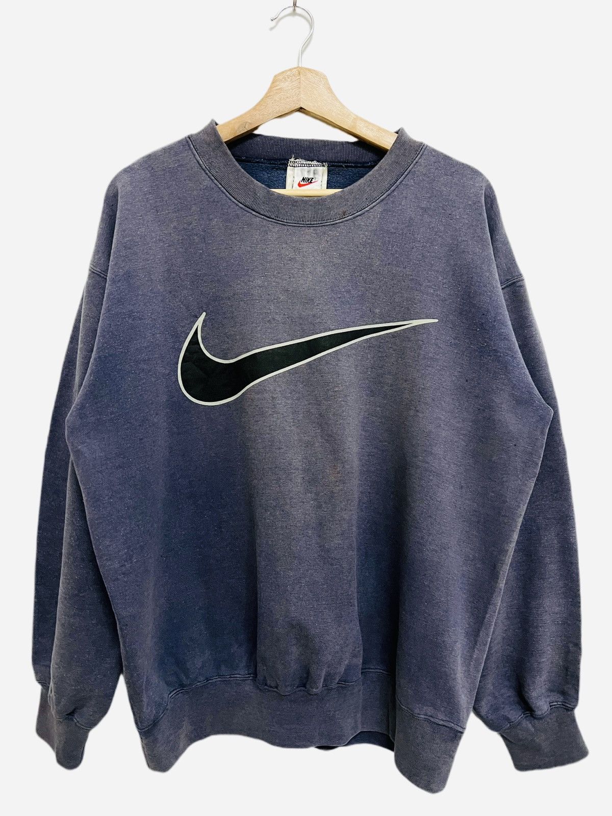 Vintage Nike Swoosh Sweatshirt Crewneck Nike Big Logo sold Sweatshirt