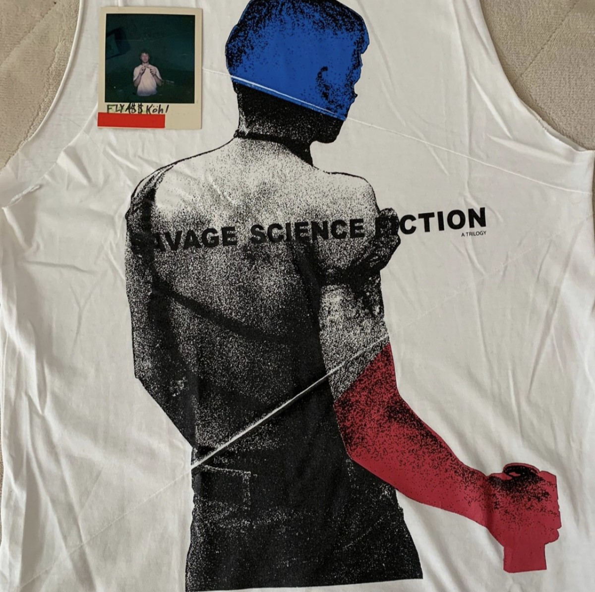 Other Designers Raf by Raf Simons - SS06 Savage Science Fiction Muscle tee  | flyasskohl | REVERSIBLE