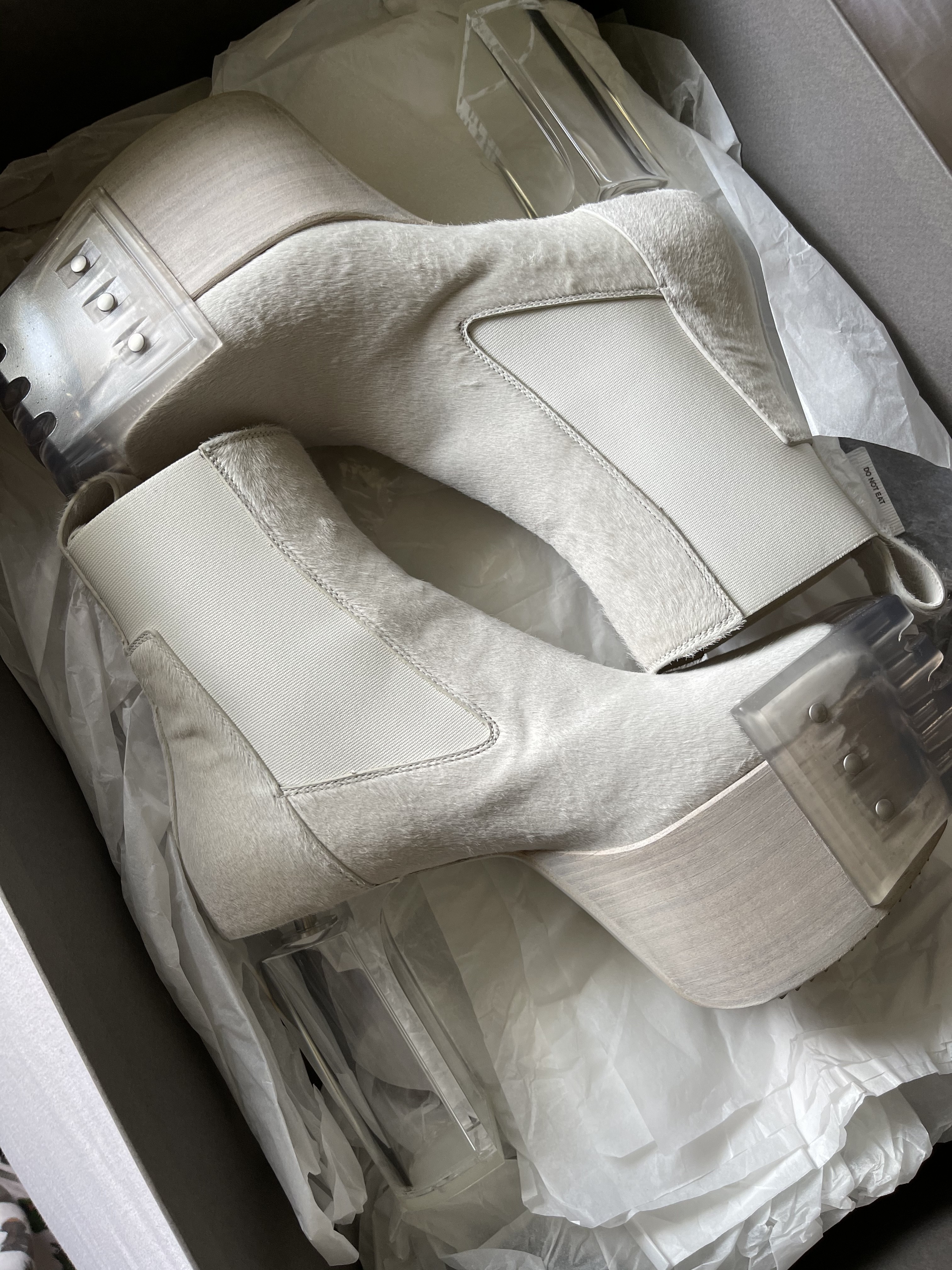 Rick Owens Rick Owens Tecuatl Pony Hair Kiss Heel | texconcho