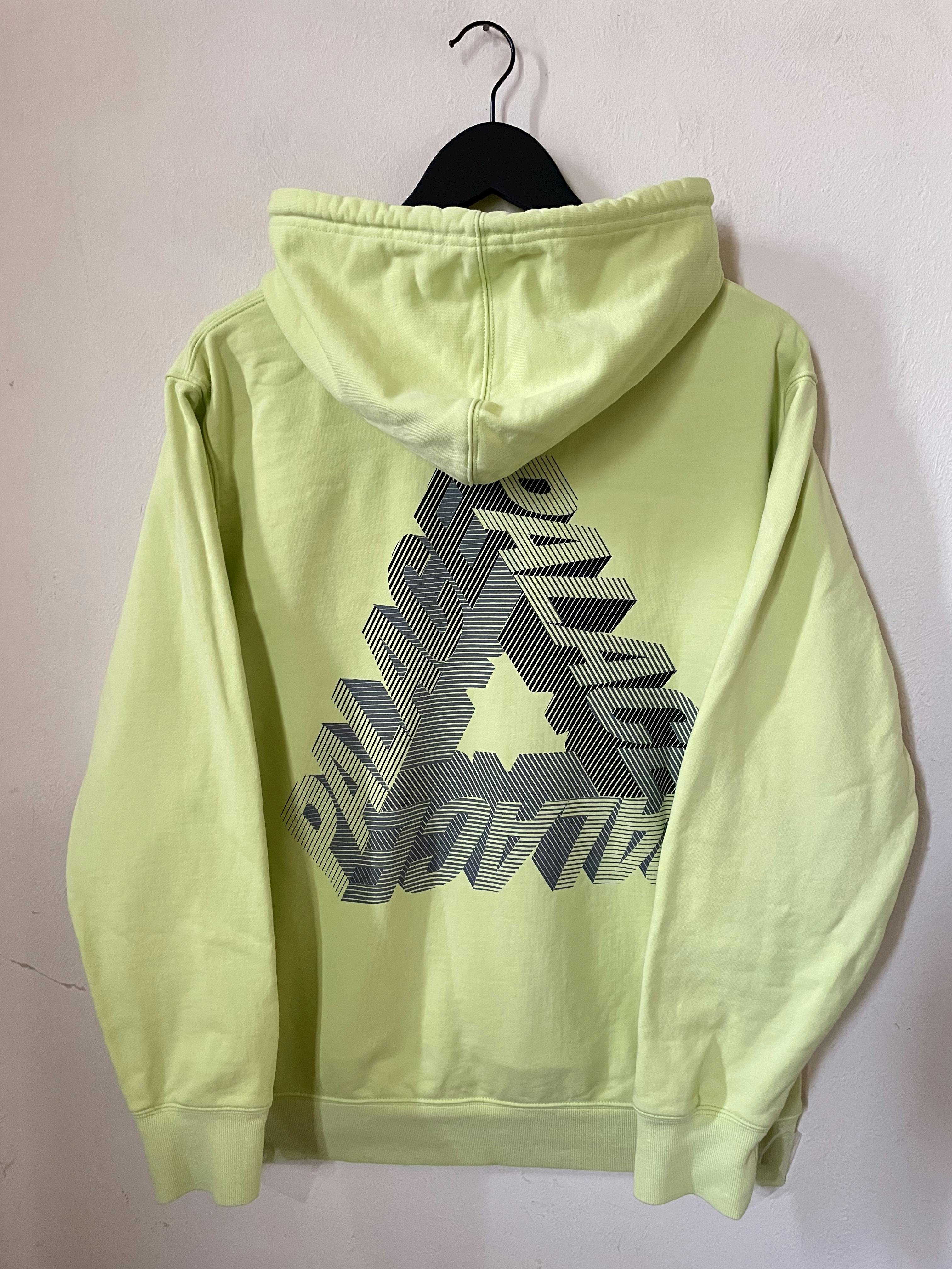 PALACE Palace P 3D Tri Ferg Hoodie Ultimo Fluro Yellow Black yugenization REVERSIBLE