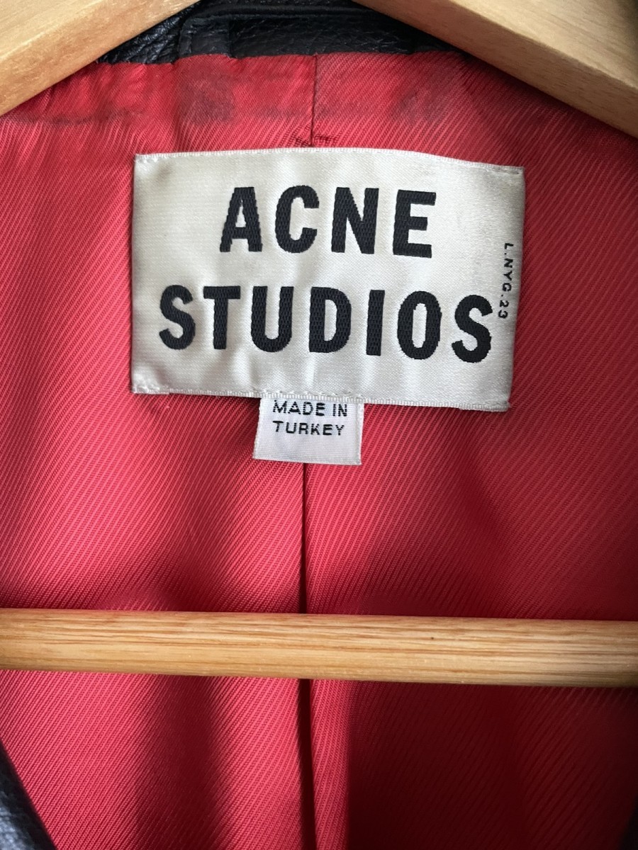 acne studios Gibson ネイビースウェード　46 acne studios Gibson ネイビースウェード 46