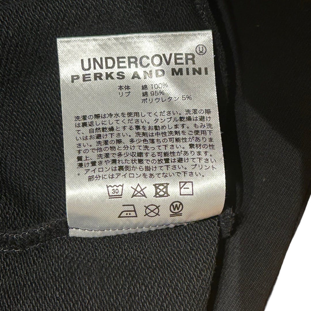 UNDERCOVER ❗️Undercover Perks and Mini Hoodie AW20 Black