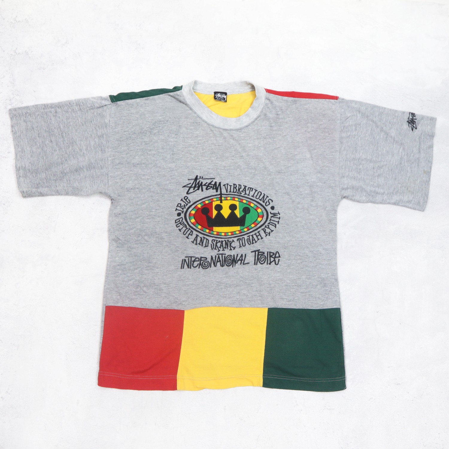 Stüssy Vintage 90s STUSSY International Tribe Big Logo
