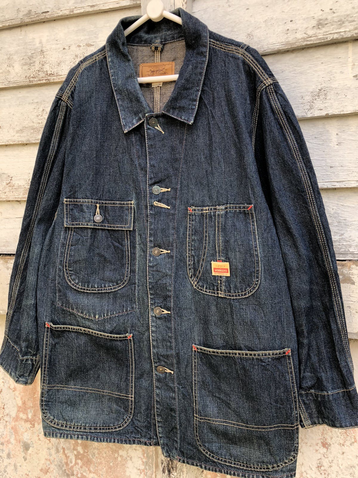 Levi's Levis Lot 70742-12 Worker Denim Chore Jacket | sogeking