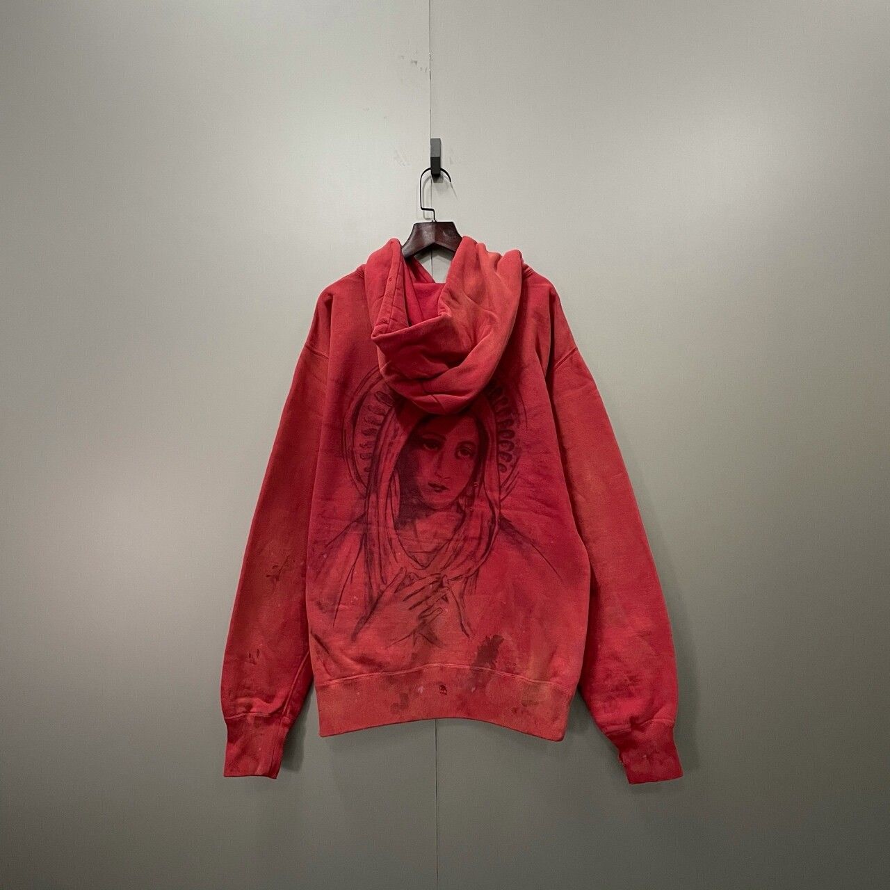XL】Saint Mxxxxxx Hoodie ANGEL / RED SAINT M×××××× Saint Michael