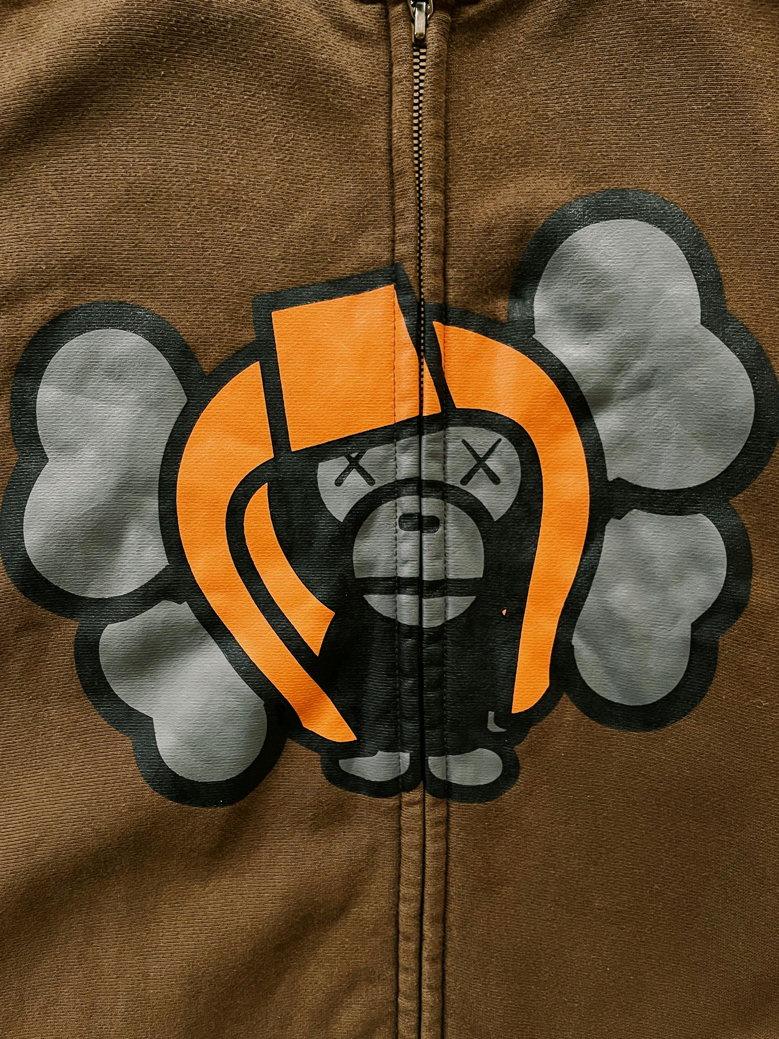 A BATHING APE® Vintage Bape A Bathing Ape Baby Milo X KAWS Fullzip