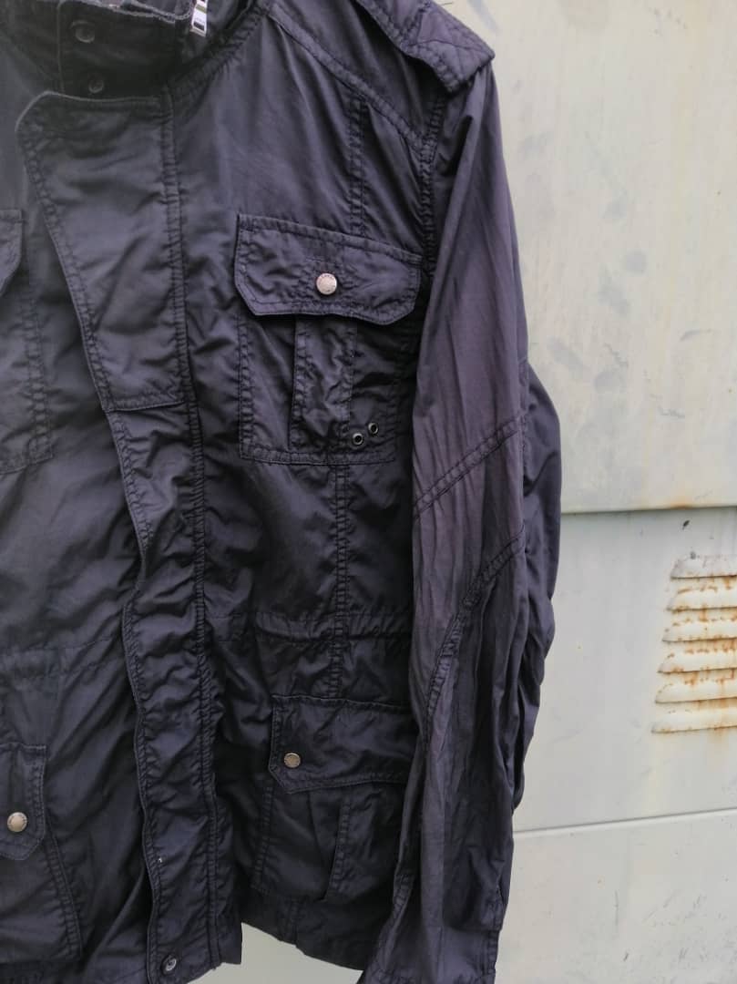 Other Designers Designer Litmus Jeans Four Pocketed Light Jacket arthriftology REVERSIBLE