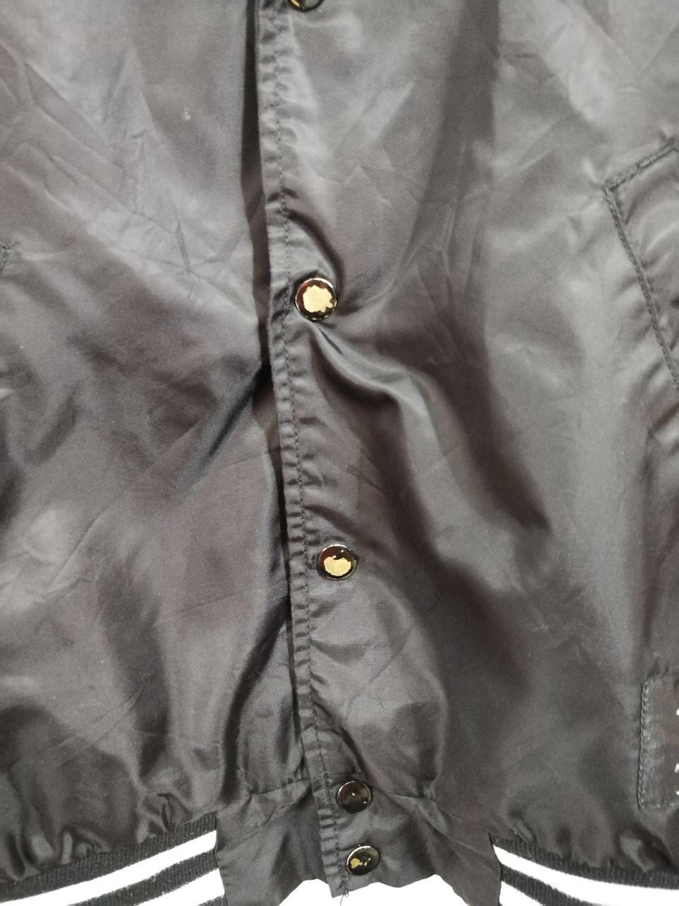 Stüssy Stussy Bomber Jacket Logo Design Black Color Design