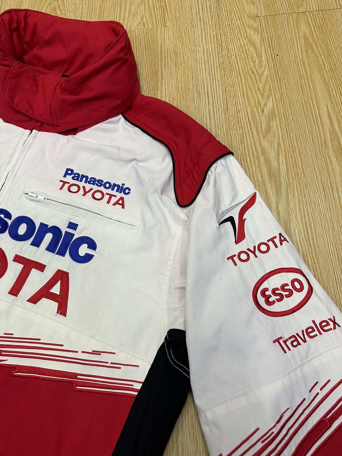 Other Designers Vintage - Toyota Panasonic F1 Racing Jacket (GR55) |  asbygarage_denim | REVERSIBLE